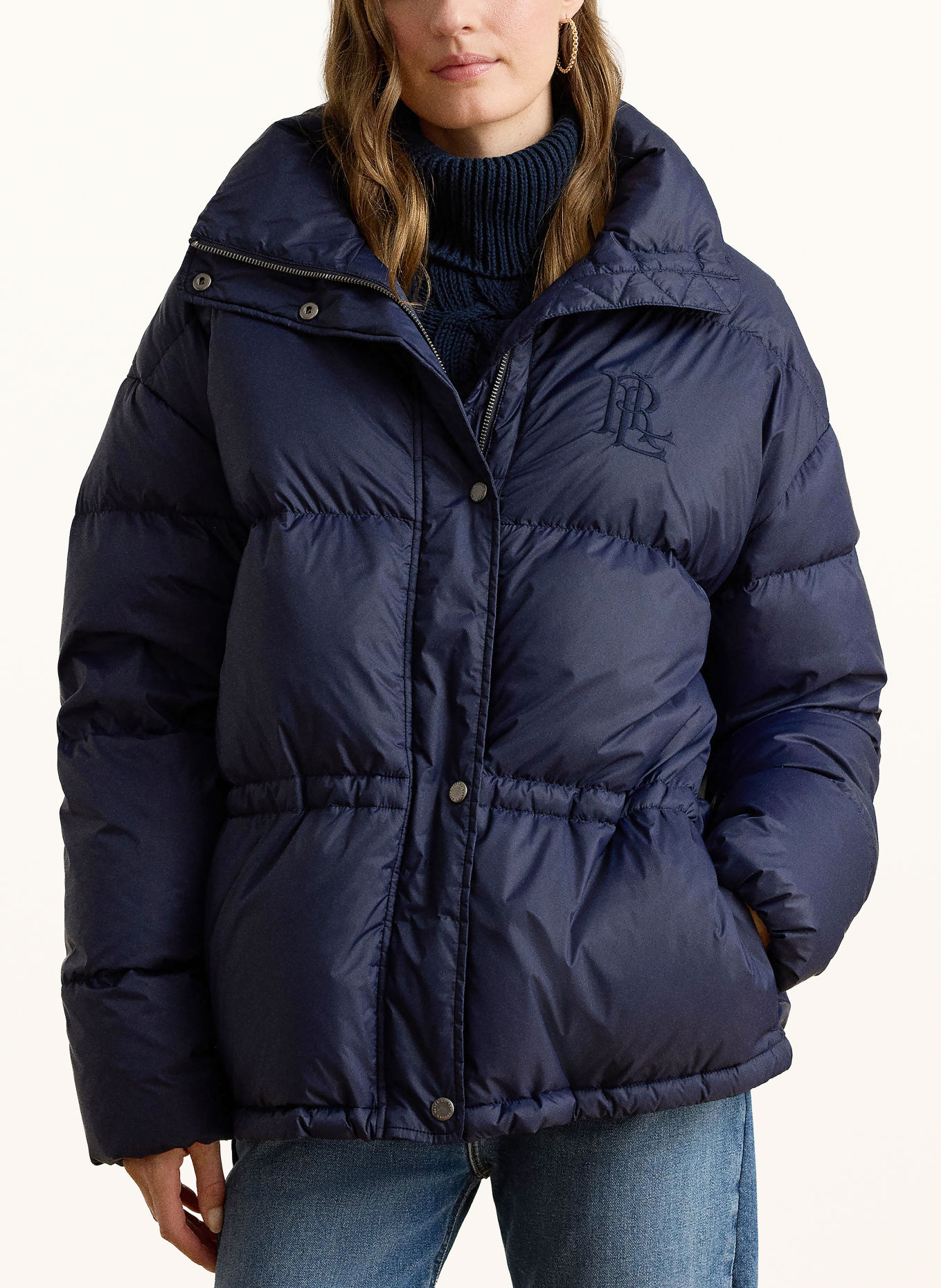LAUREN RALPH LAUREN Doudoune: BLEU FONCÉ