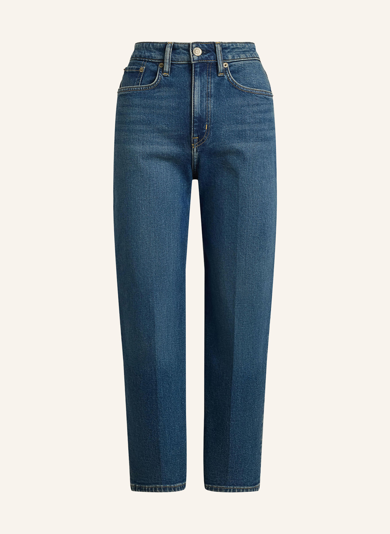 LAUREN RALPH LAUREN Straight Jeans: 001 ATLANTIC BLUE WASH