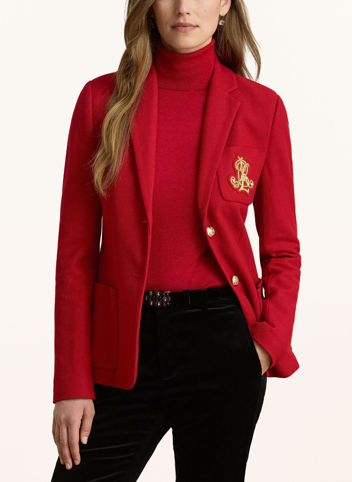 LAUREN RALPH LAUREN Blazer: ROT