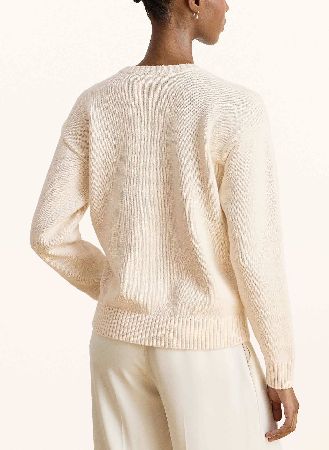 LAUREN RALPH LAUREN Pullover: ECRU