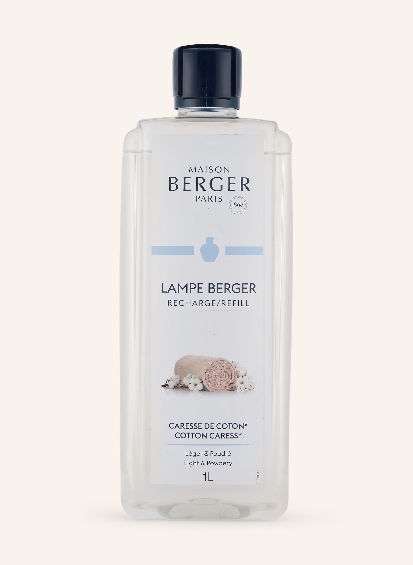 MAISON BERGER PARIS Duftlampe Nachfüller CARESSE DE COTON: WEISS / SCHWARZ