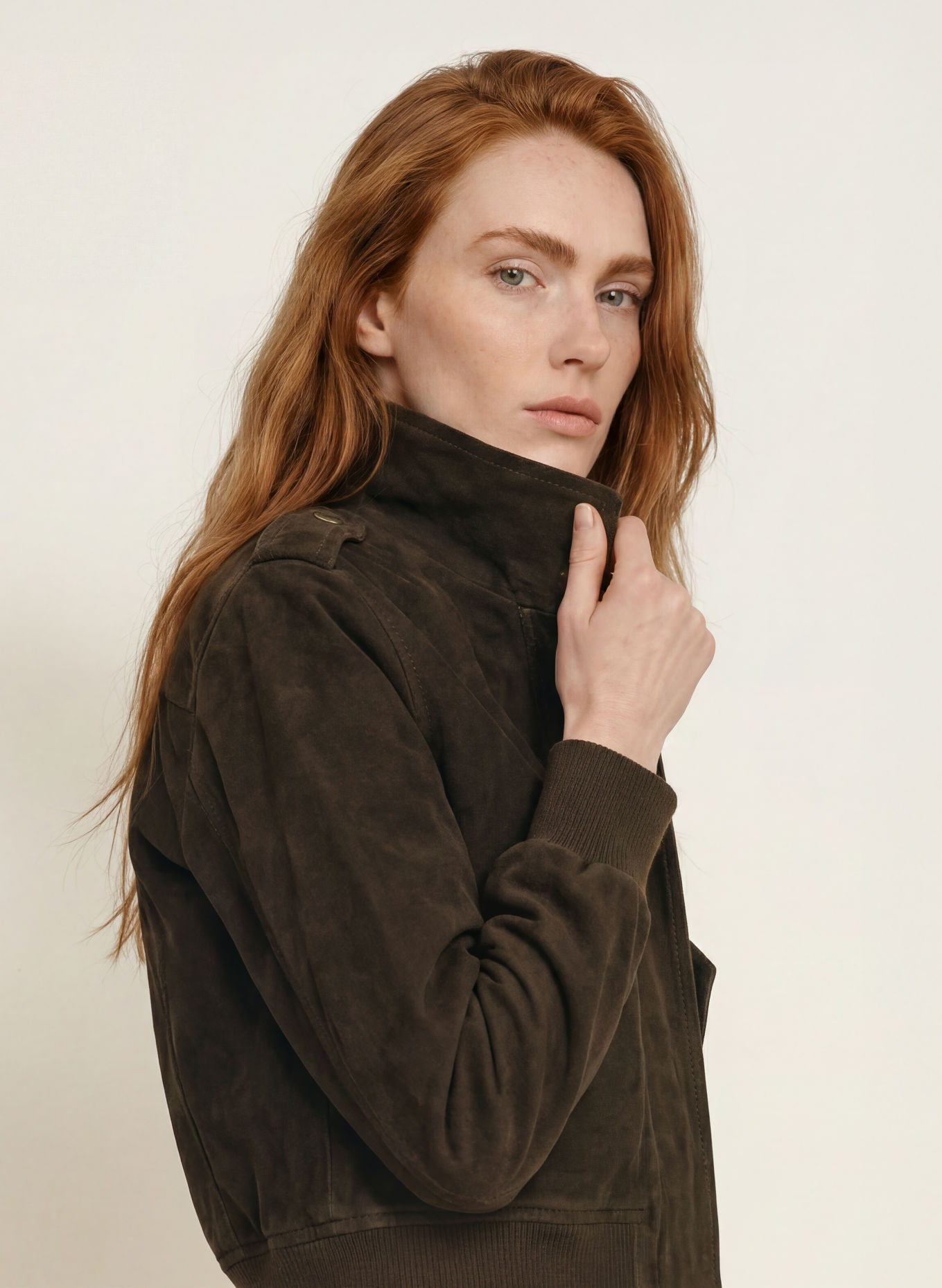 Marc O'Polo Lederjacke: DUNKELBRAUN
