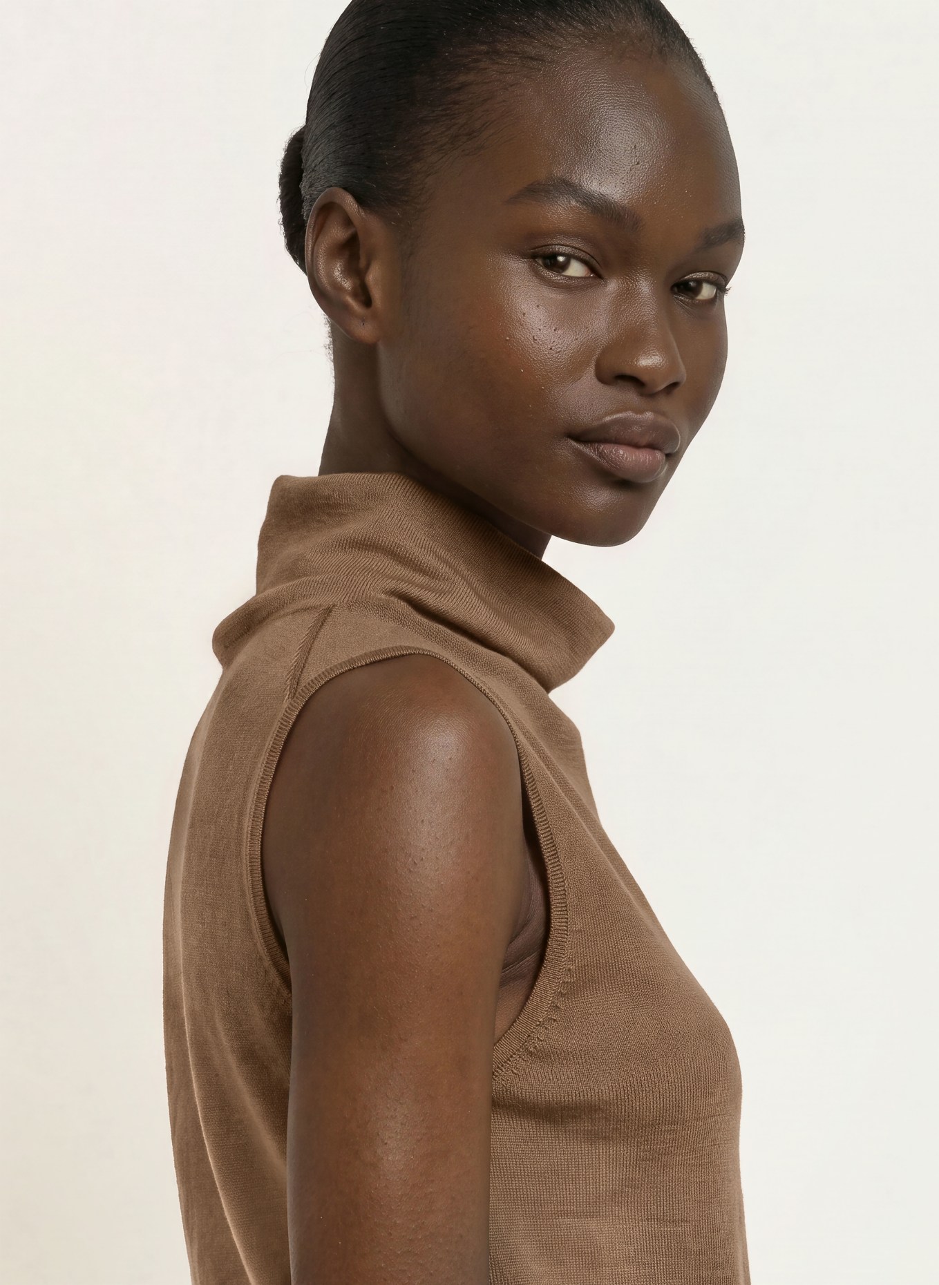 REISS Top HONEY: KAKI
