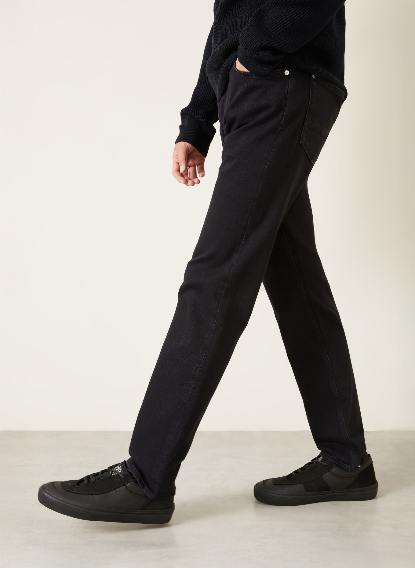 STONE ISLAND Jeans DENIM PROJECT Slim Fit: VJ901 BLACK RINSE