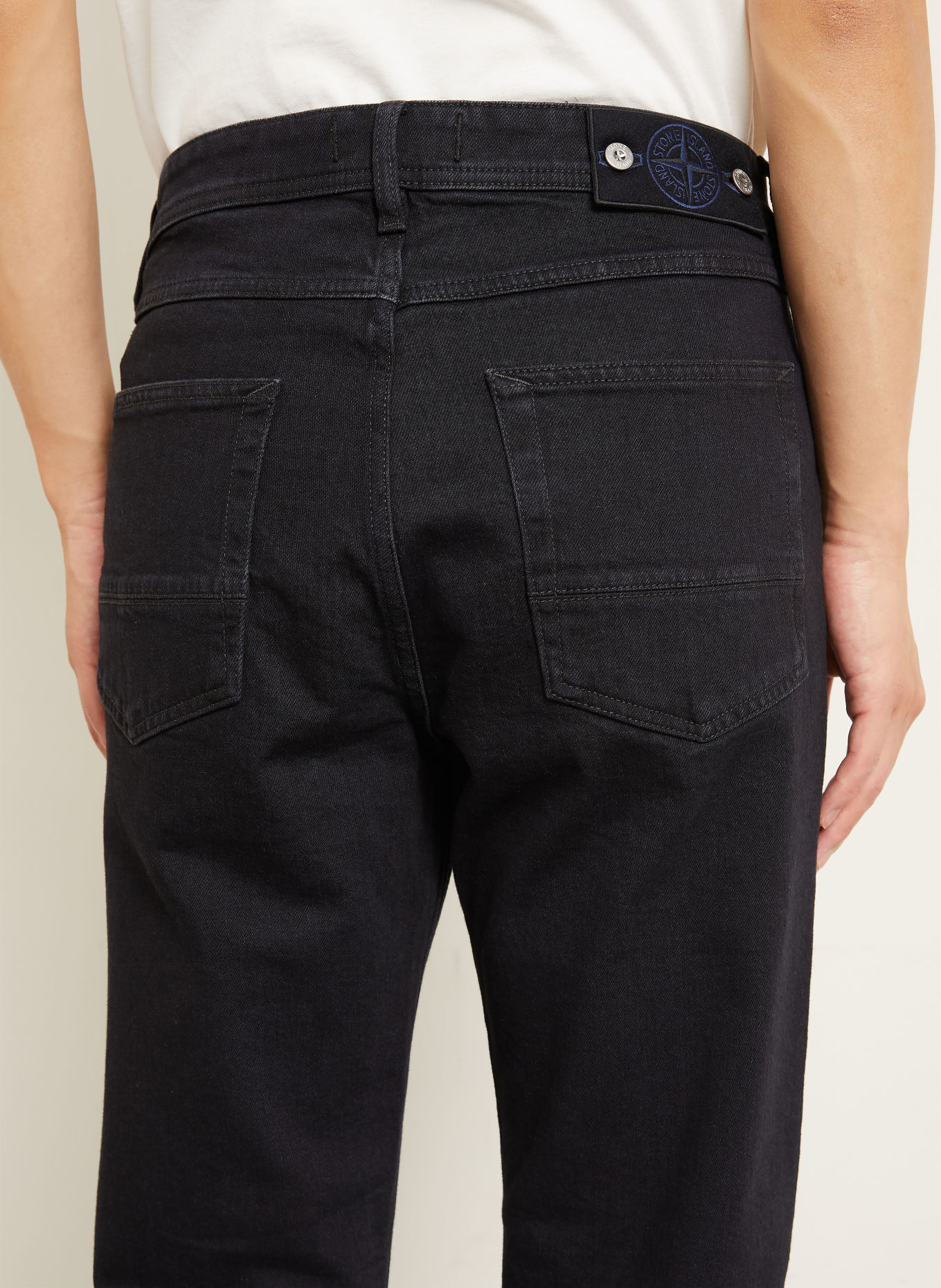 STONE ISLAND Jeans DENIM PROJECT Slim Fit: VJ901 BLACK RINSE