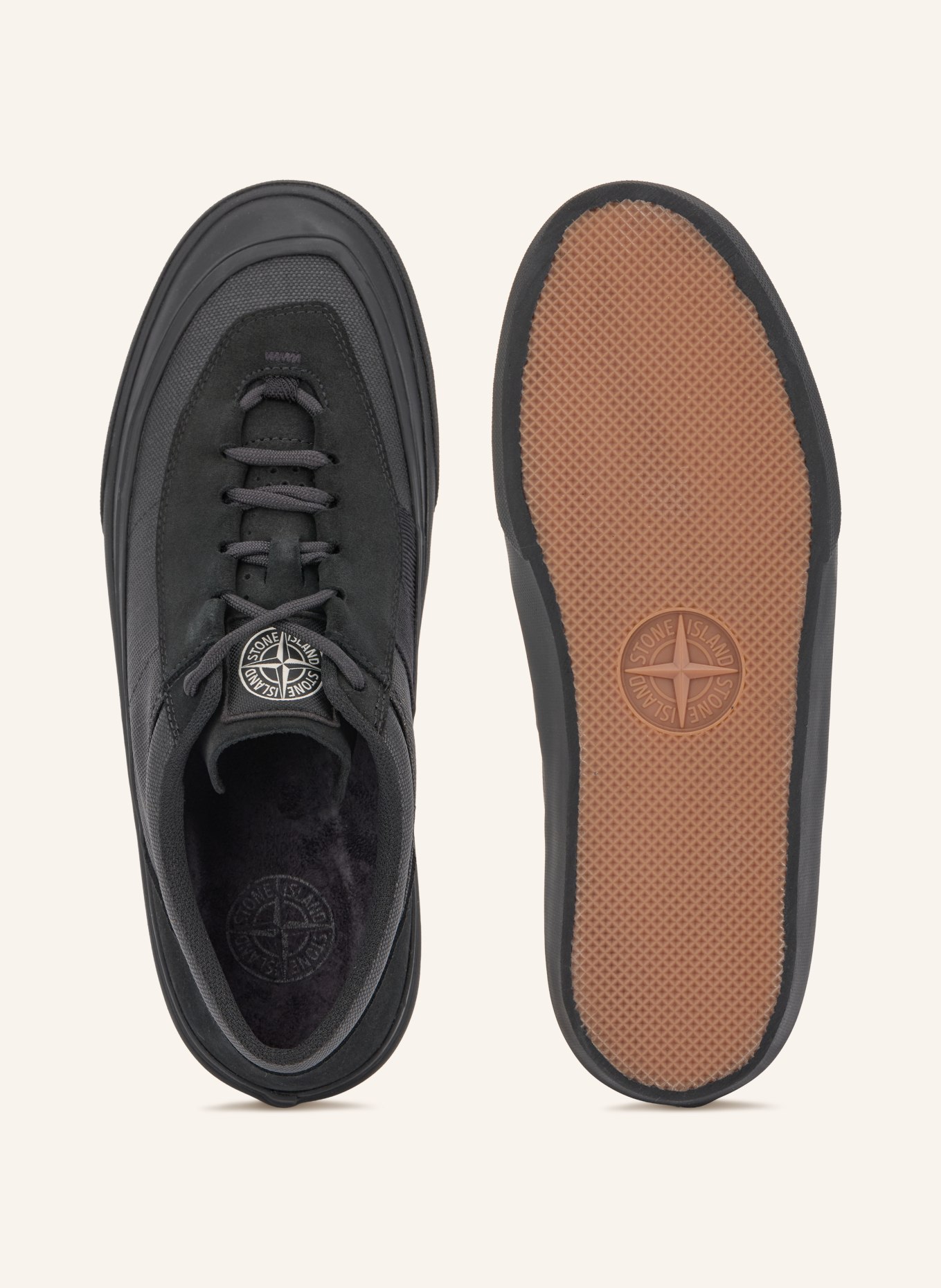 STONE ISLAND Sneaker: SCHWARZ
