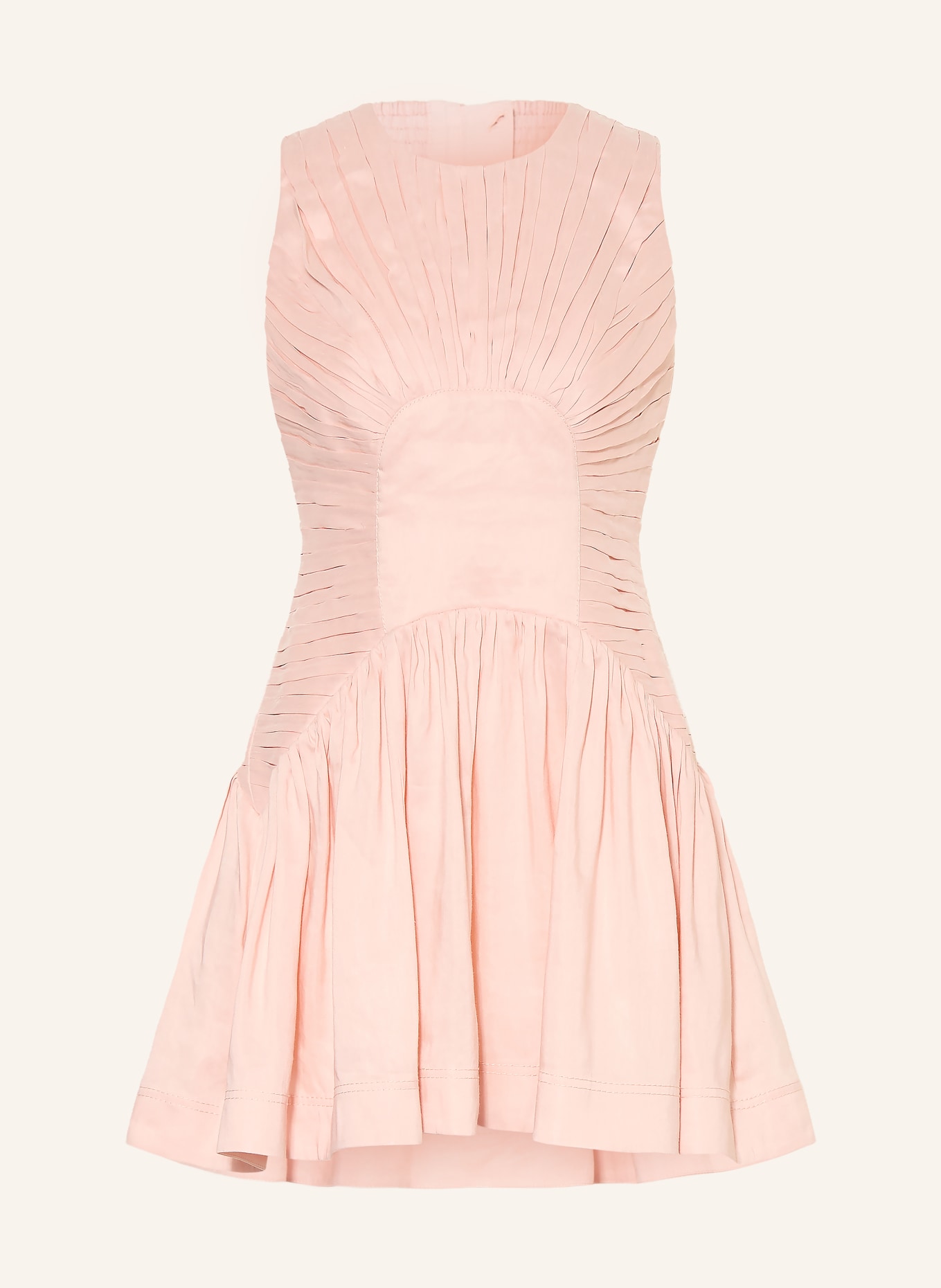 Aje. MEDEA Dress in Linen: ROSE