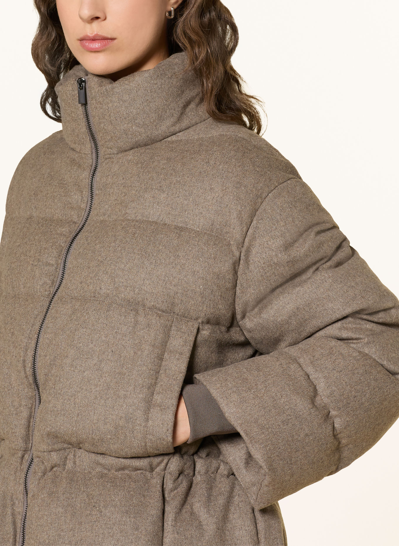 someday VAJOMI Down Jacket: TAUPE