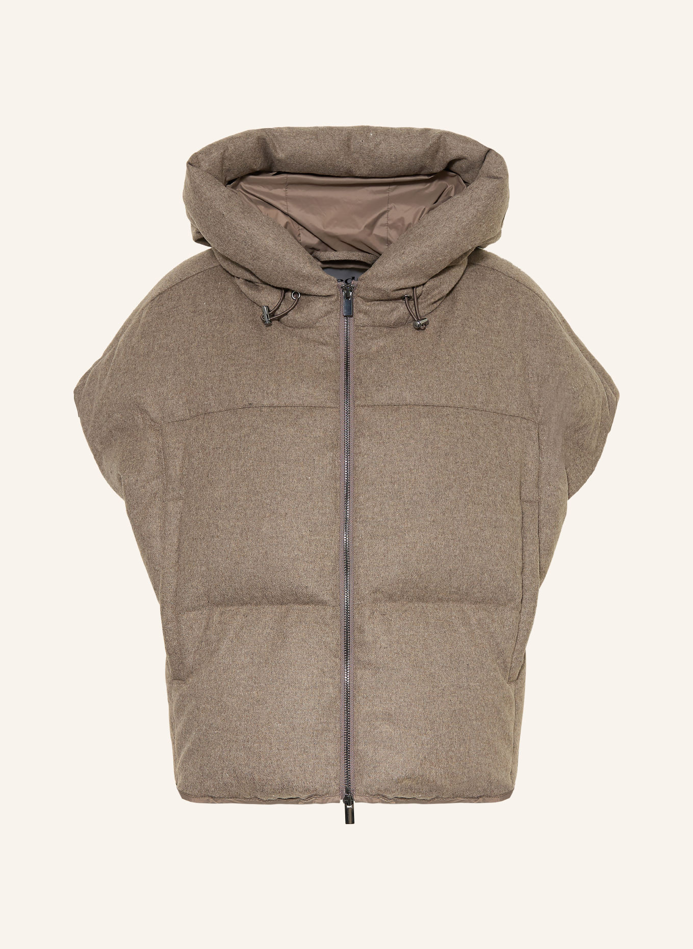 someday VENKINA Down vest: TAUPE