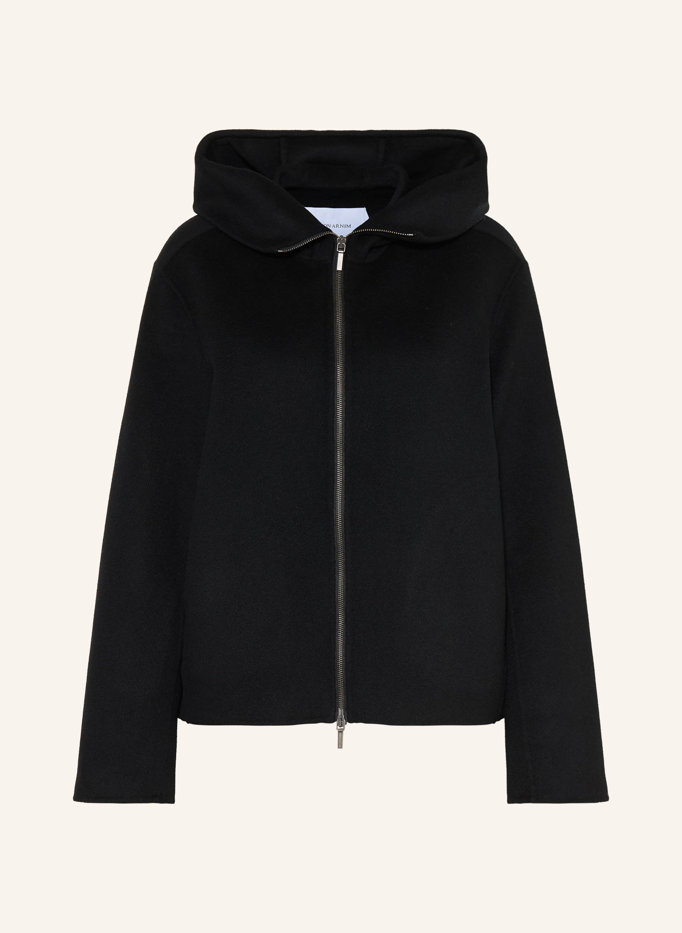 IRIS von ARNIM Kastenjacke DANCE mit Cashmere: SCHWARZ