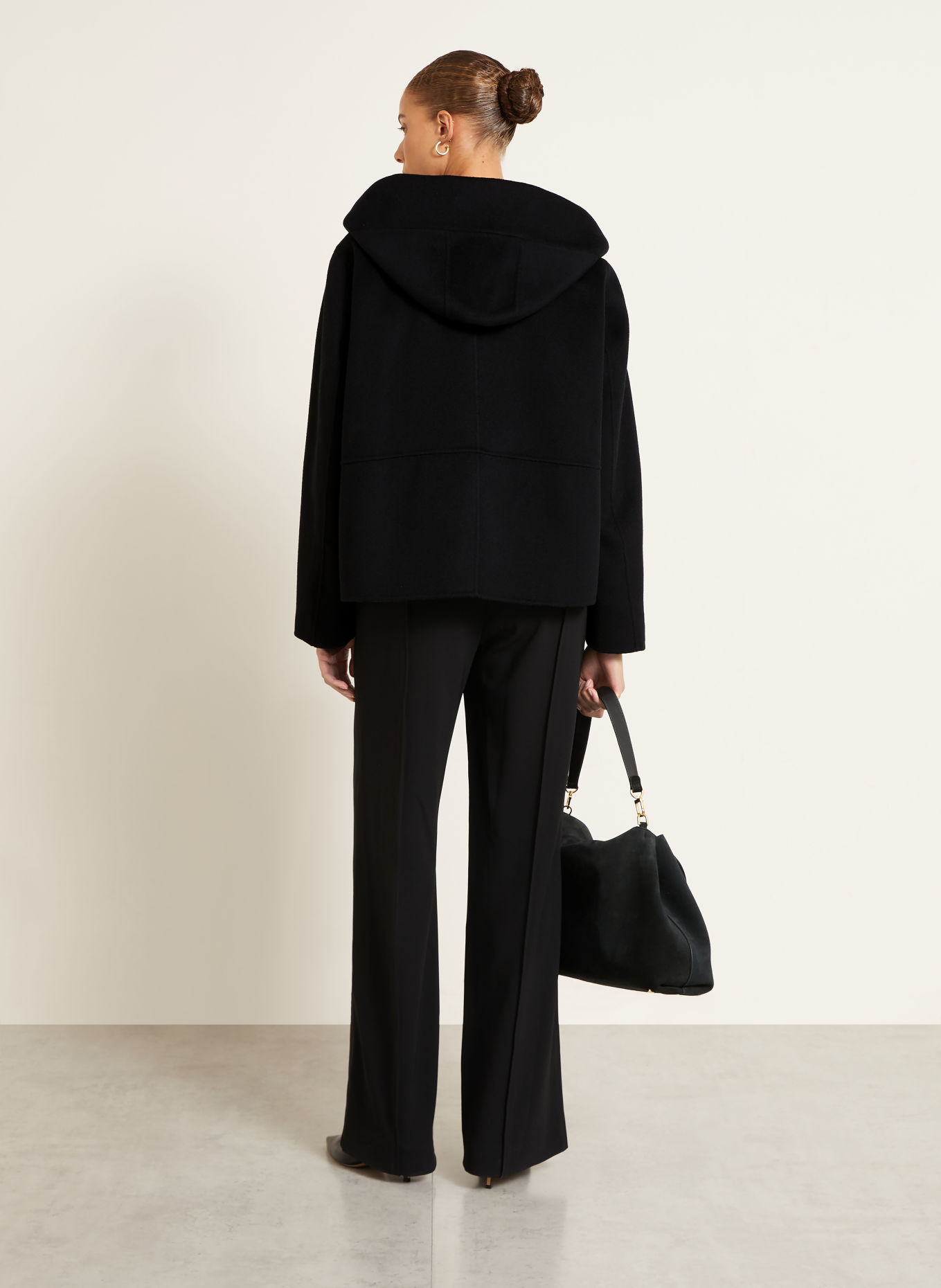 IRIS von ARNIM Kastenjacke DANCE mit Cashmere: SCHWARZ