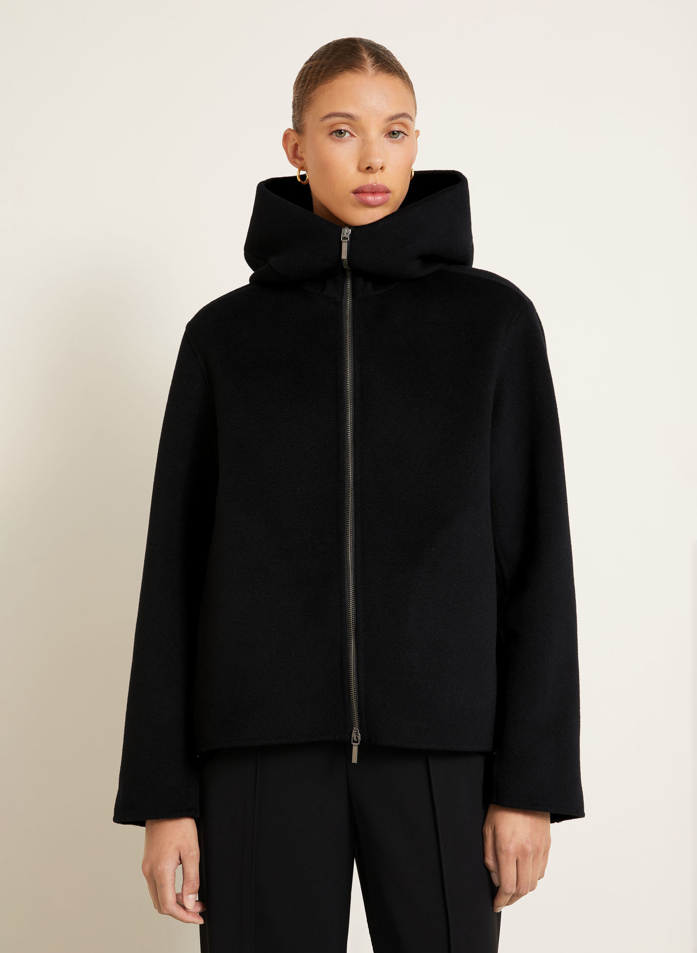IRIS von ARNIM Kastenjacke DANCE mit Cashmere: SCHWARZ