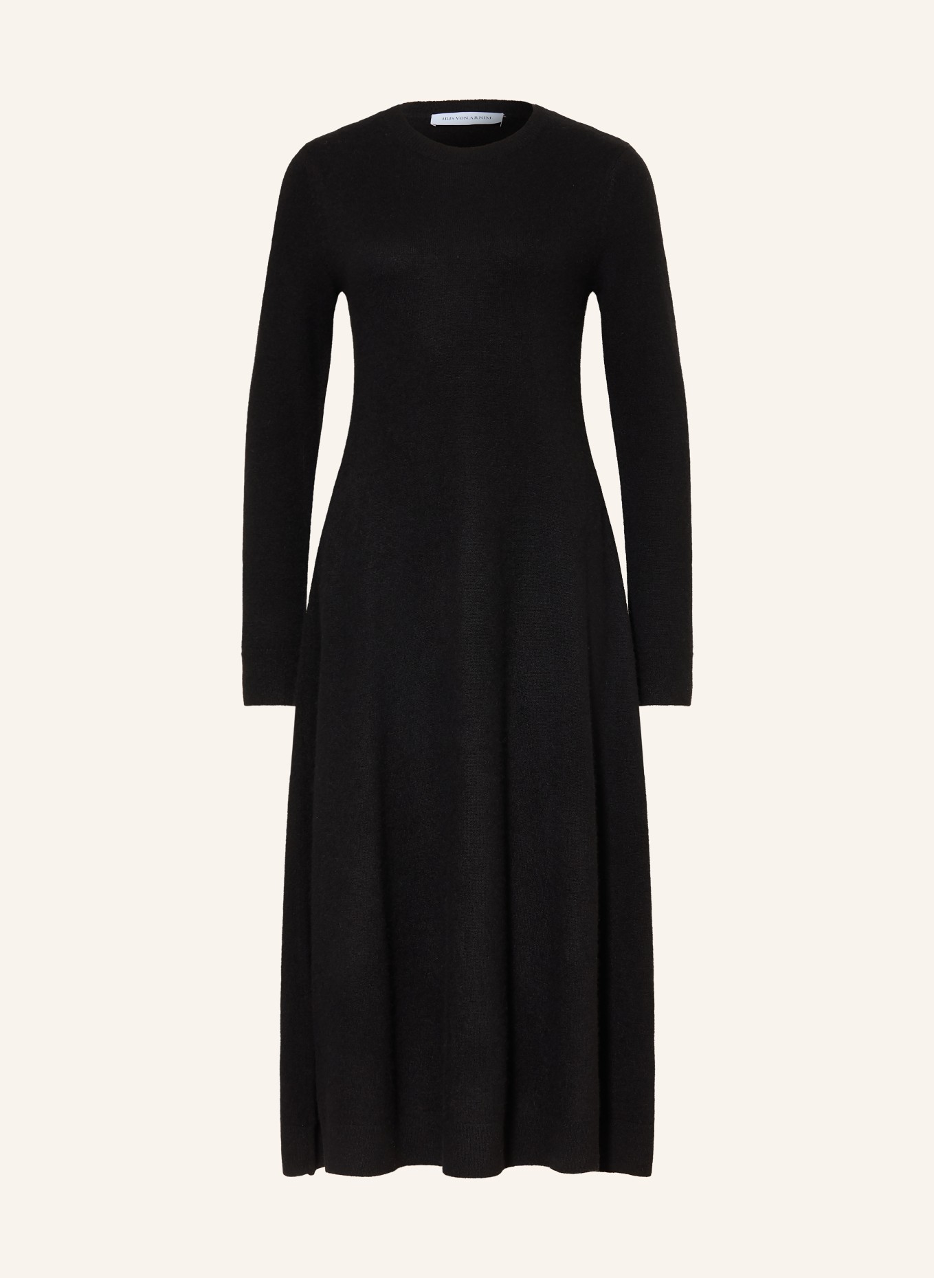 IRIS von ARNIM Strickkleid RONA mit Cashmere: SCHWARZ