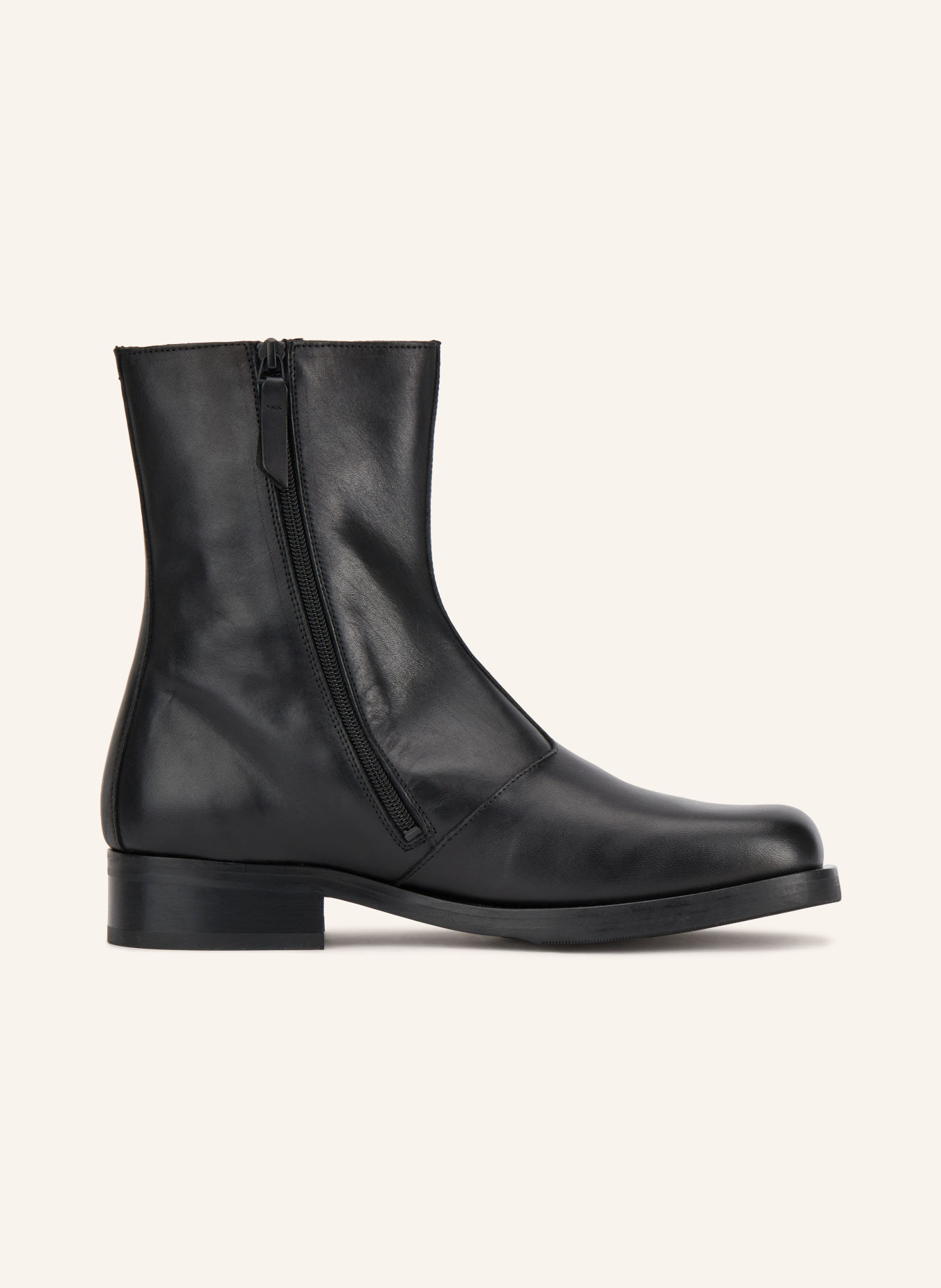 OUR LEGACY Boots CAMION: ZWART