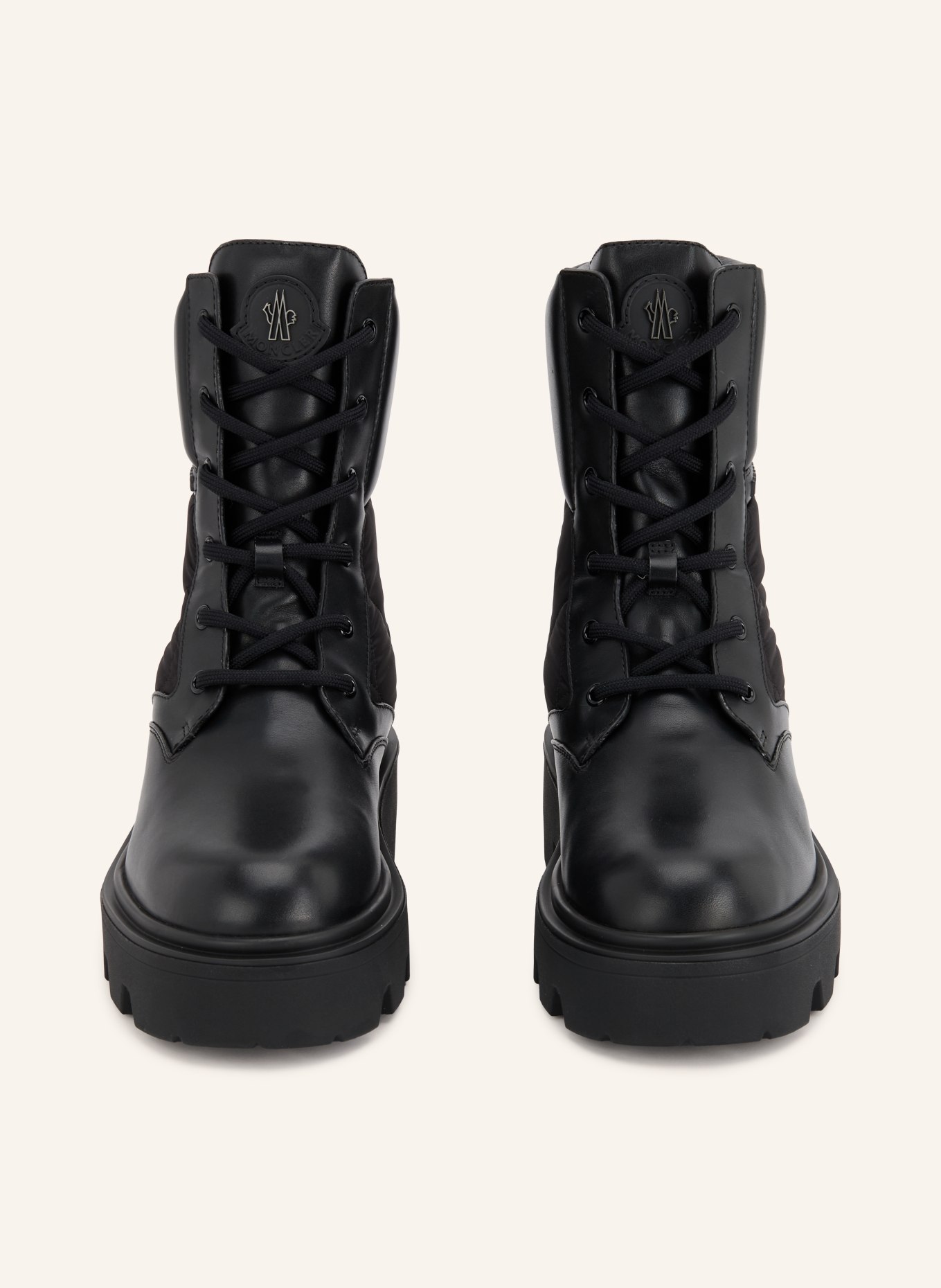 MONCLER Schnürboots AUREA: SCHWARZ