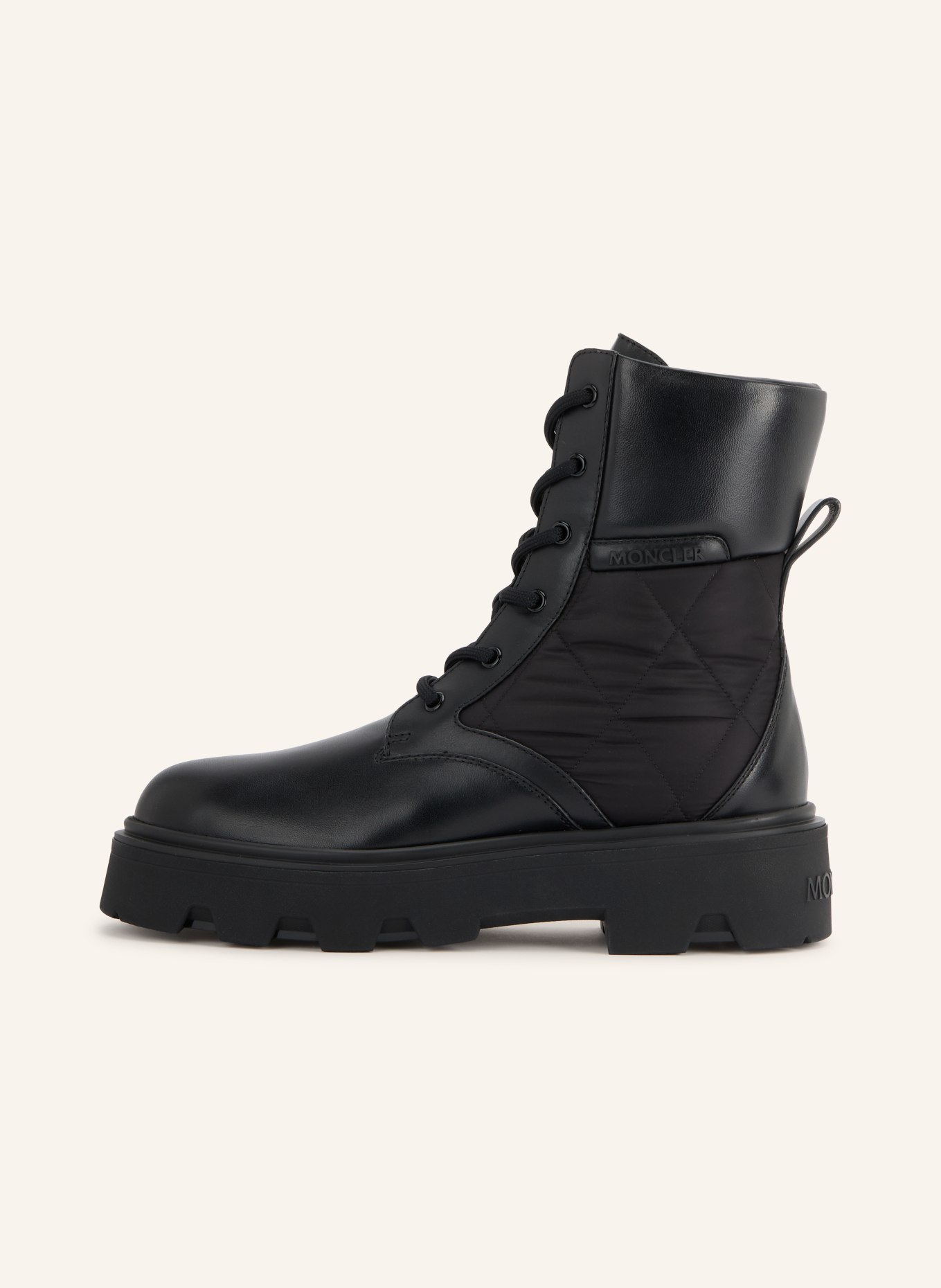 MONCLER Schnürboots AUREA: SCHWARZ