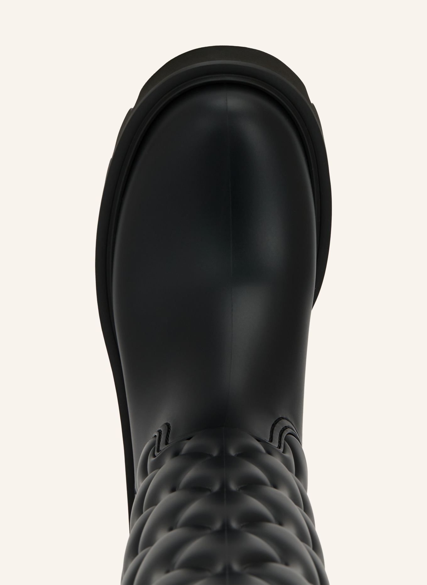 MONCLER KICKSTREAM Rain boots: BLACK