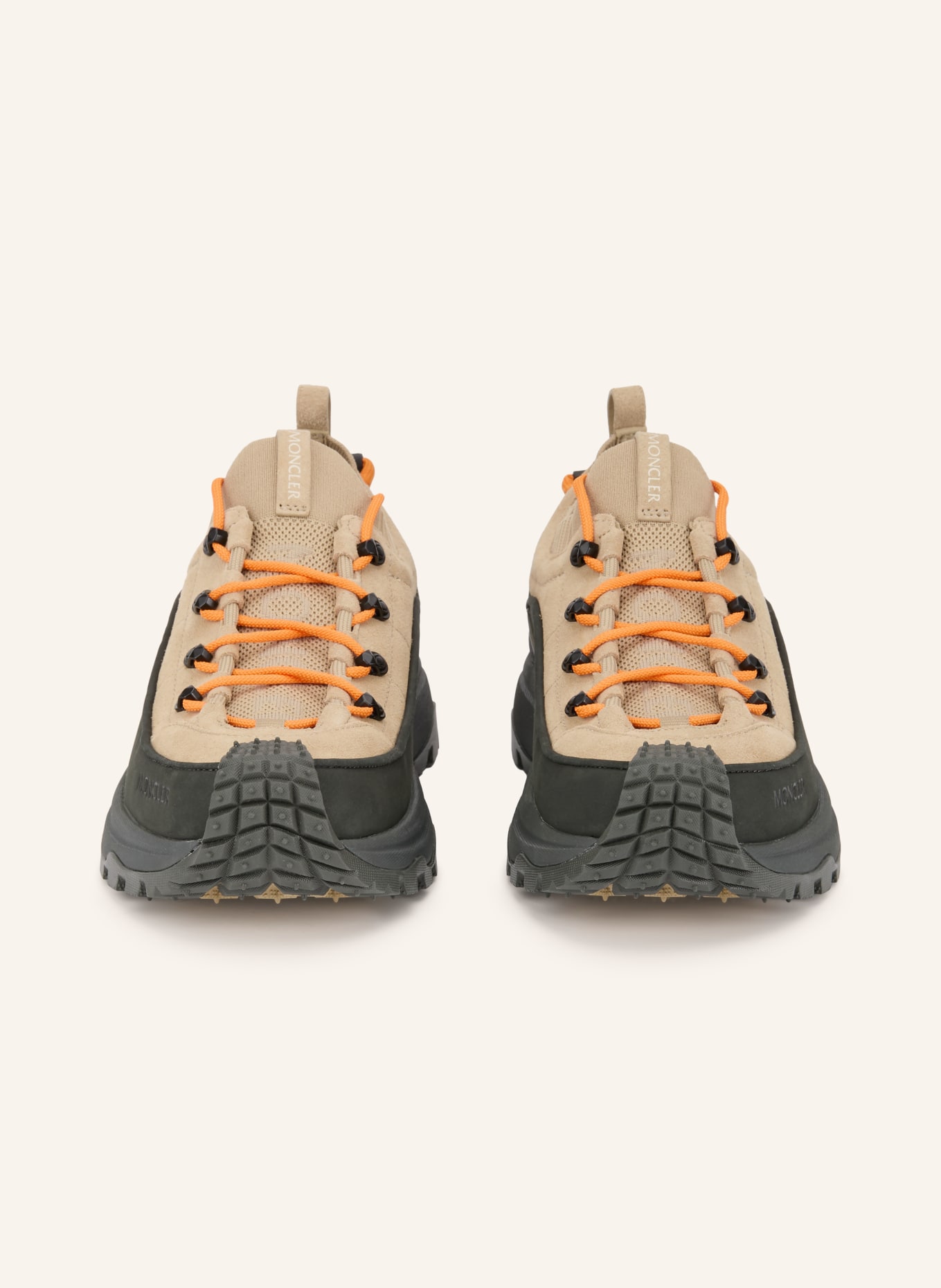 MONCLER TRAILGRIP LITE 3 Sneakers: BEIGE / BLACK