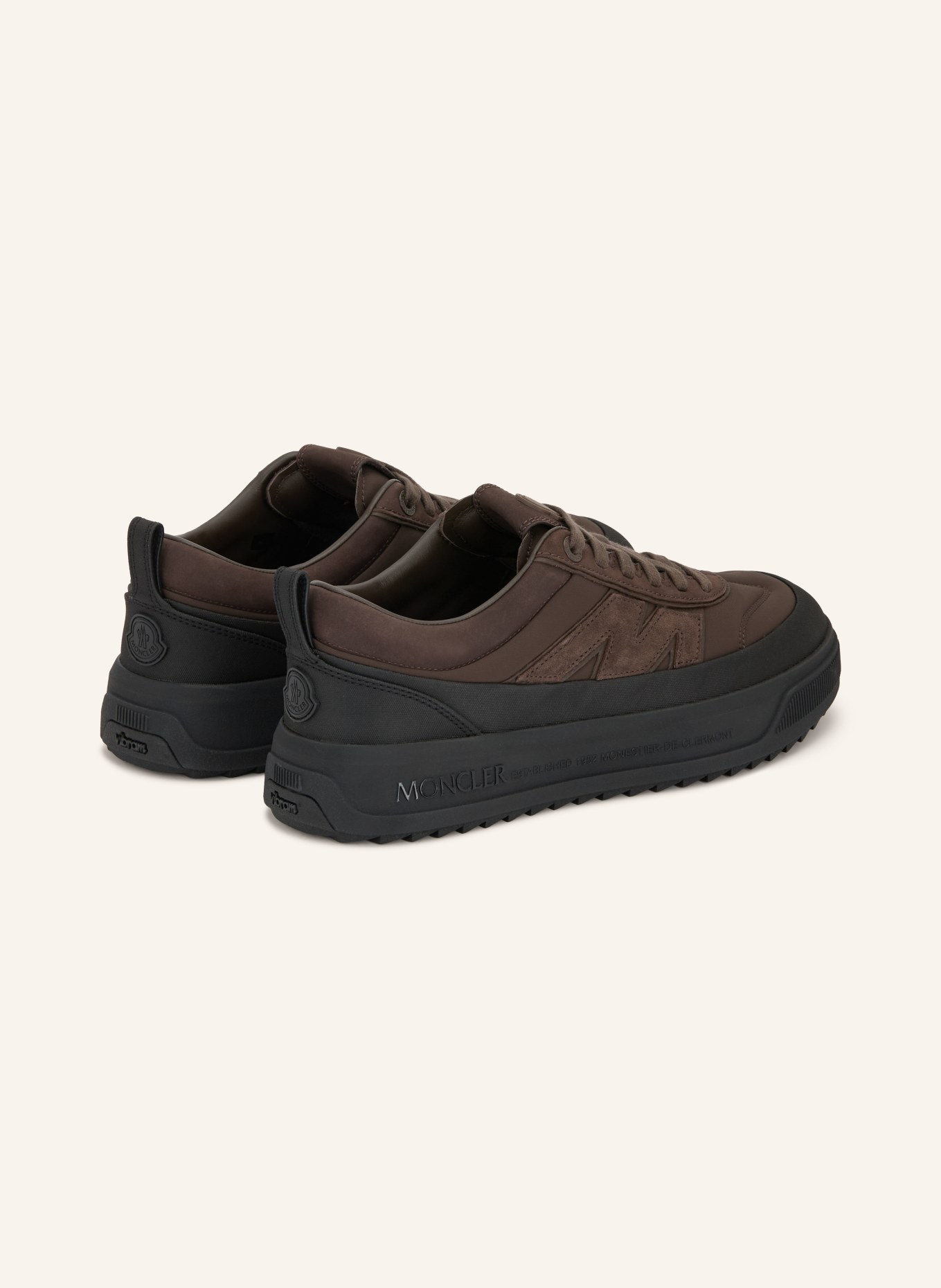 MONCLER Adidași ALTIVE: MARO ÎNCHIS / NEGRU