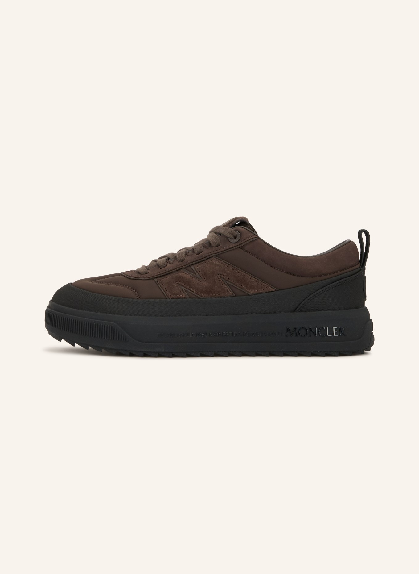 MONCLER Adidași ALTIVE: MARO ÎNCHIS / NEGRU
