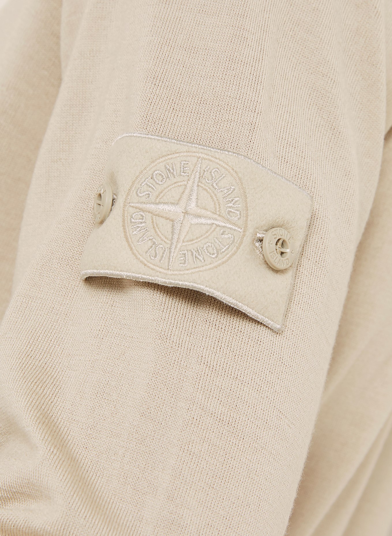 STONE ISLAND GHOST Turtleneck sweater: BEIGE
