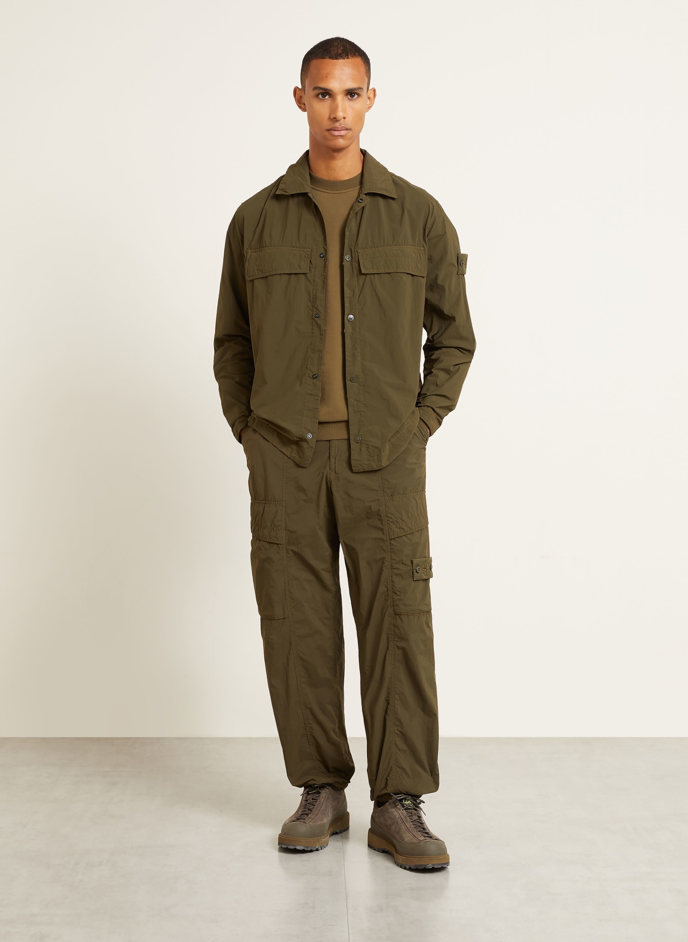 STONE ISLAND Bojówki GHOST: KHAKI