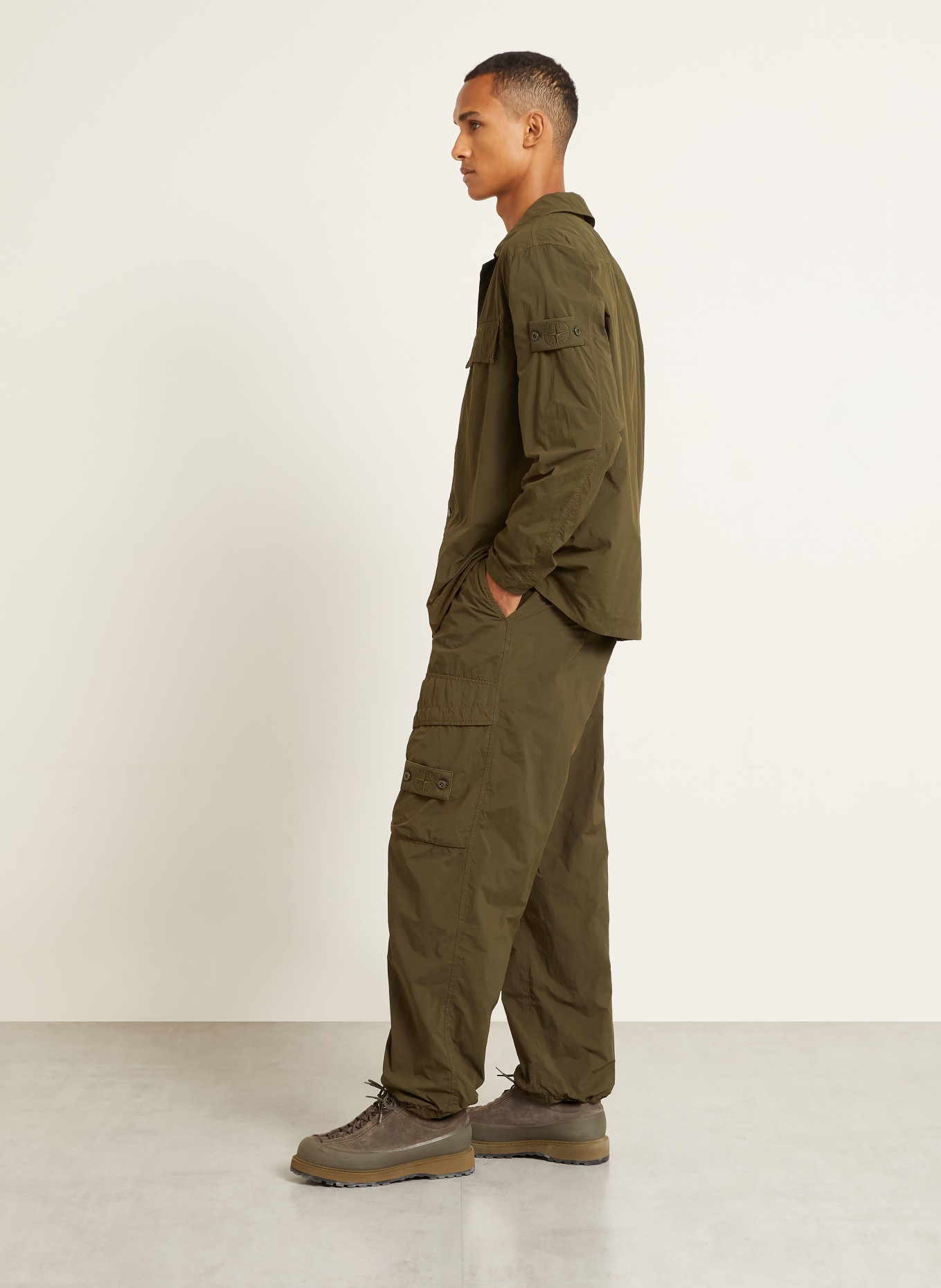 STONE ISLAND Bojówki GHOST: KHAKI