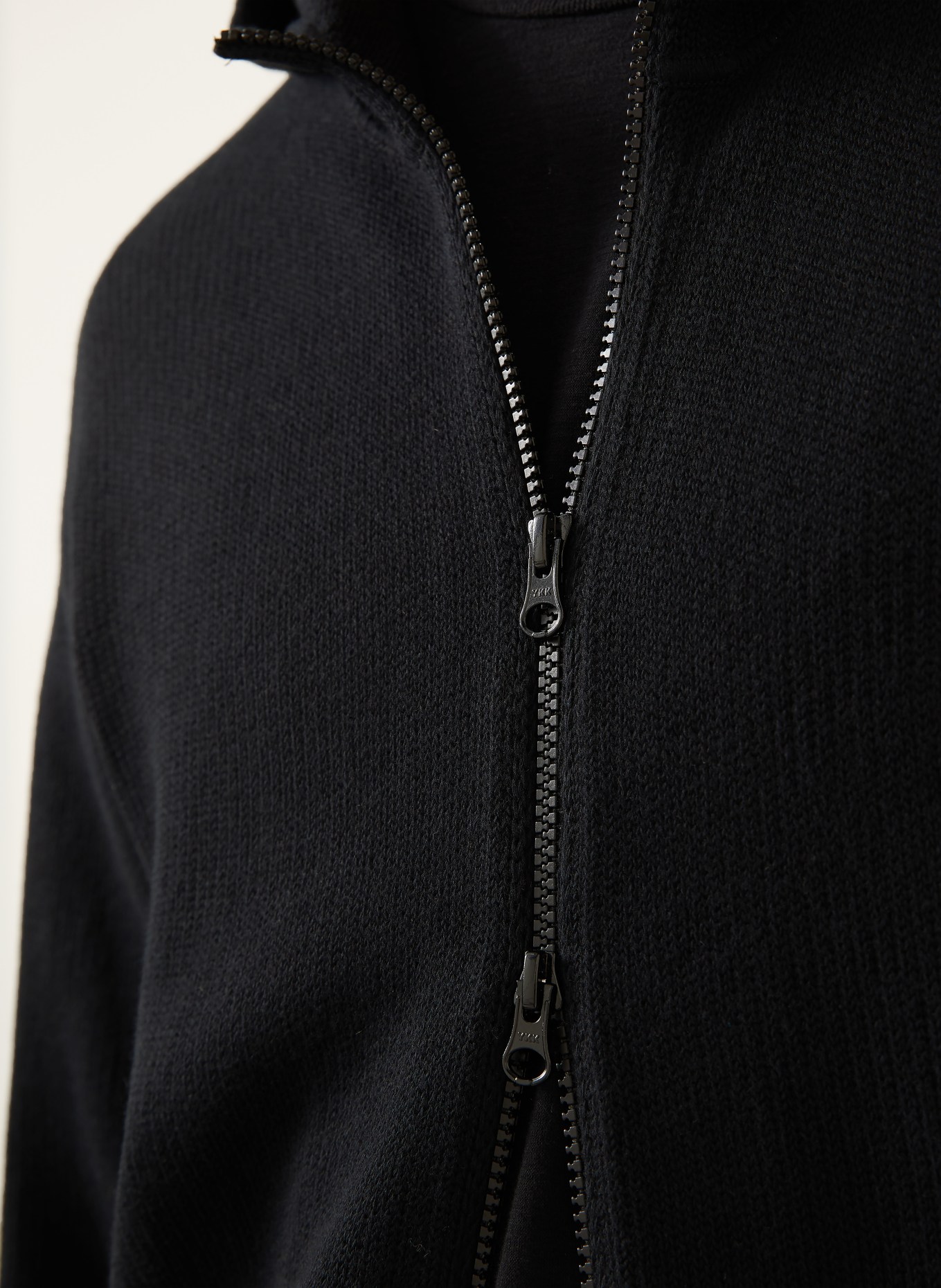STONE ISLAND Strickjacke GHOST: SCHWARZ