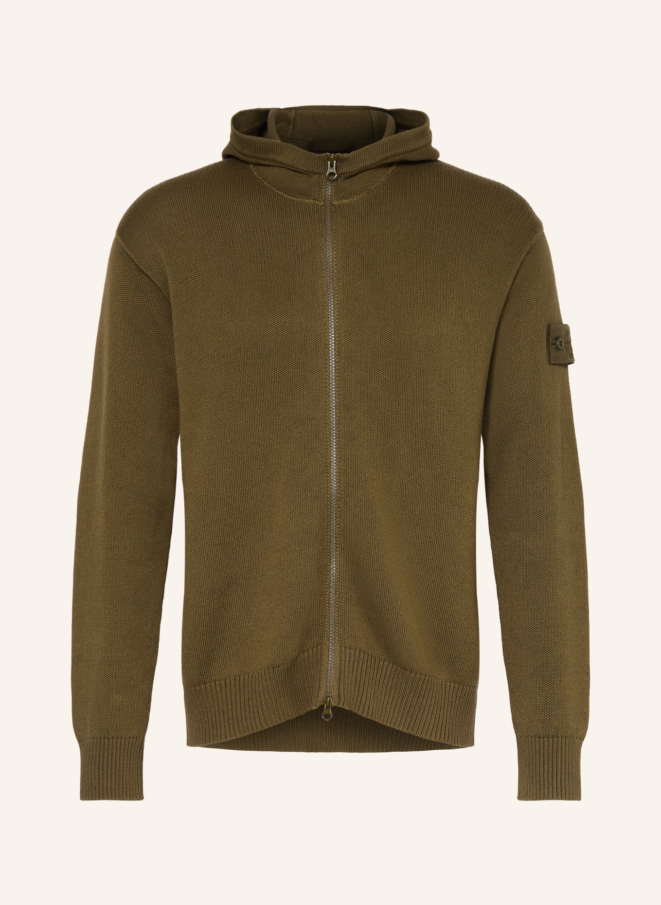 STONE ISLAND GHOST Cardigan: KHAKI