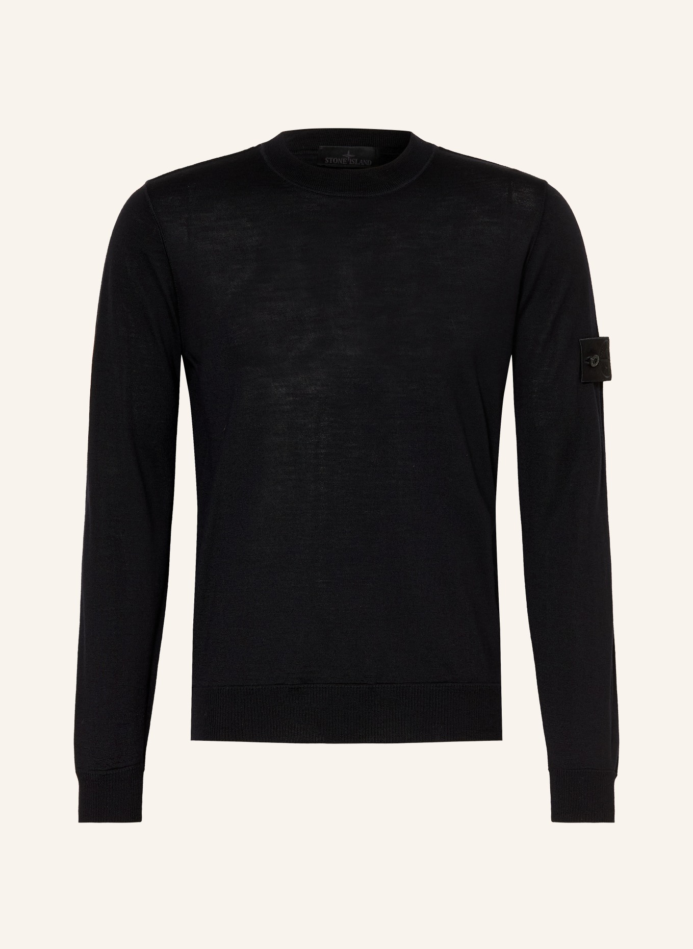 STONE ISLAND Trui GHOST: ZWART