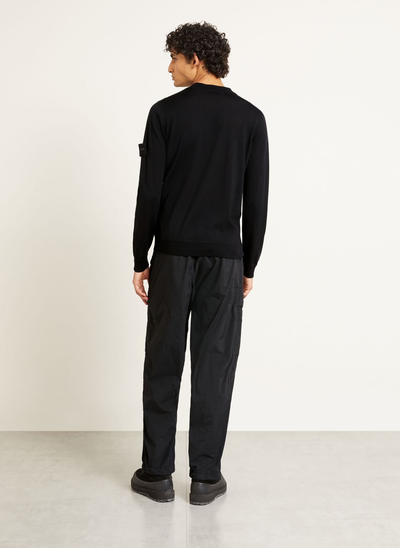 STONE ISLAND Trui GHOST: ZWART