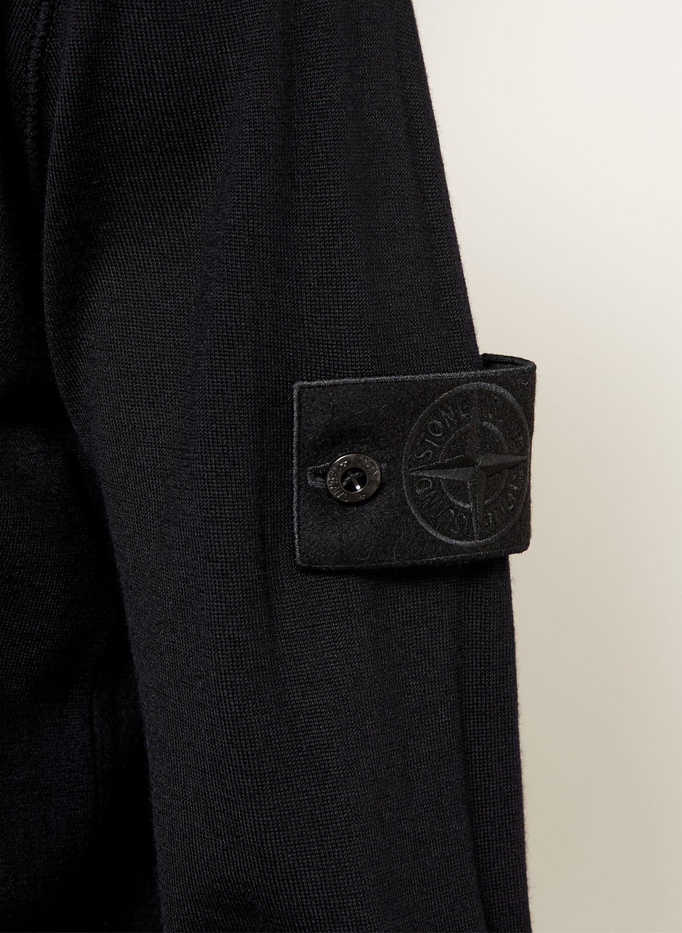 STONE ISLAND Trui GHOST: ZWART