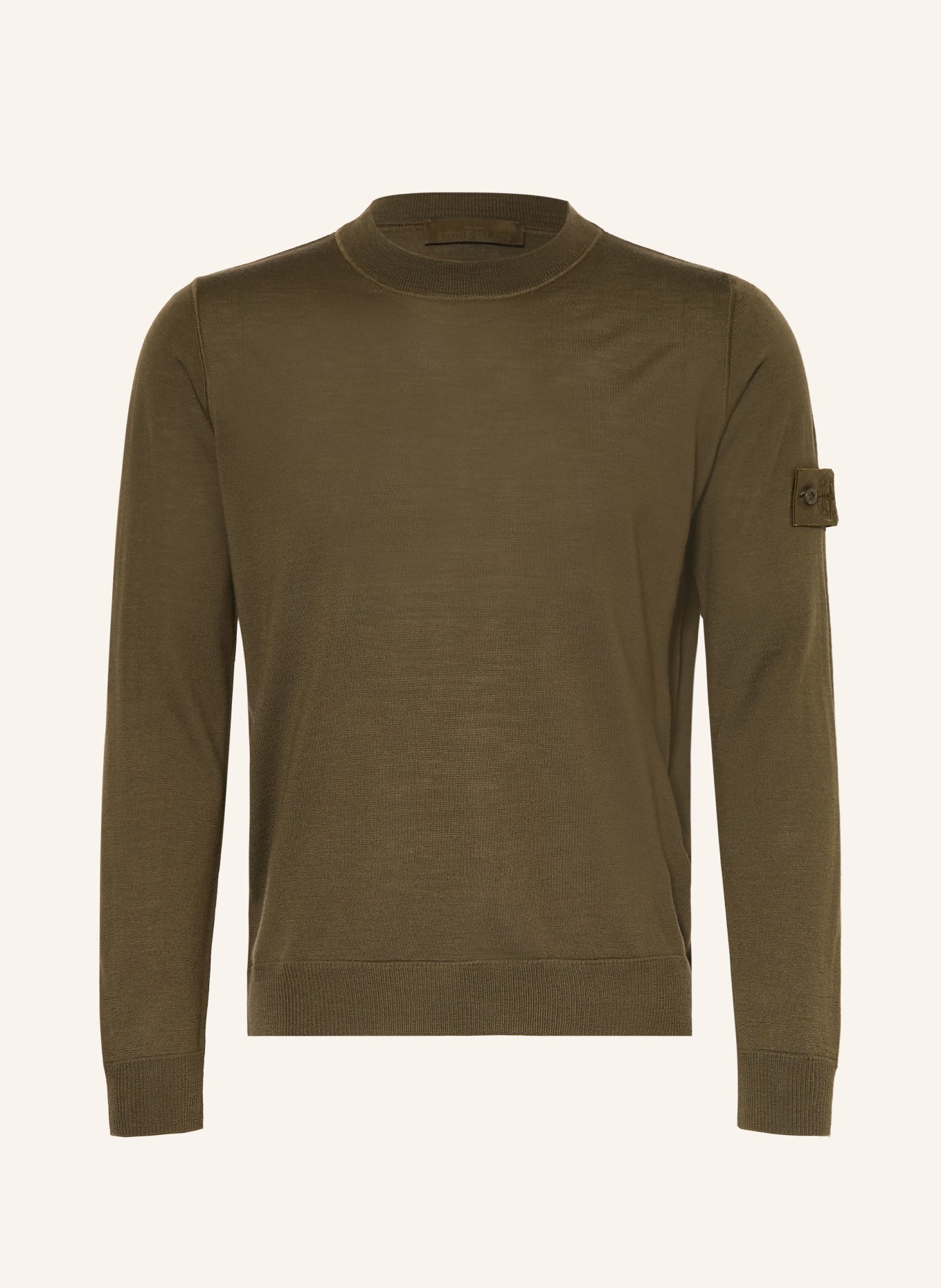 STONE ISLAND Tröja GHOST: OLIVGRÖN