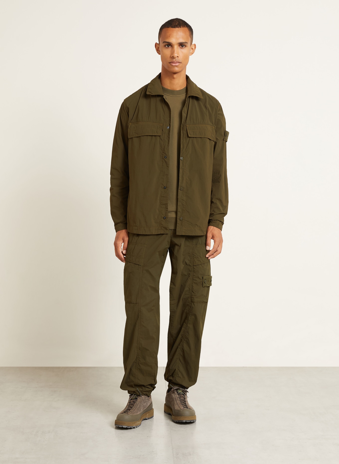 STONE ISLAND Overjacket GHOST: KHAKI