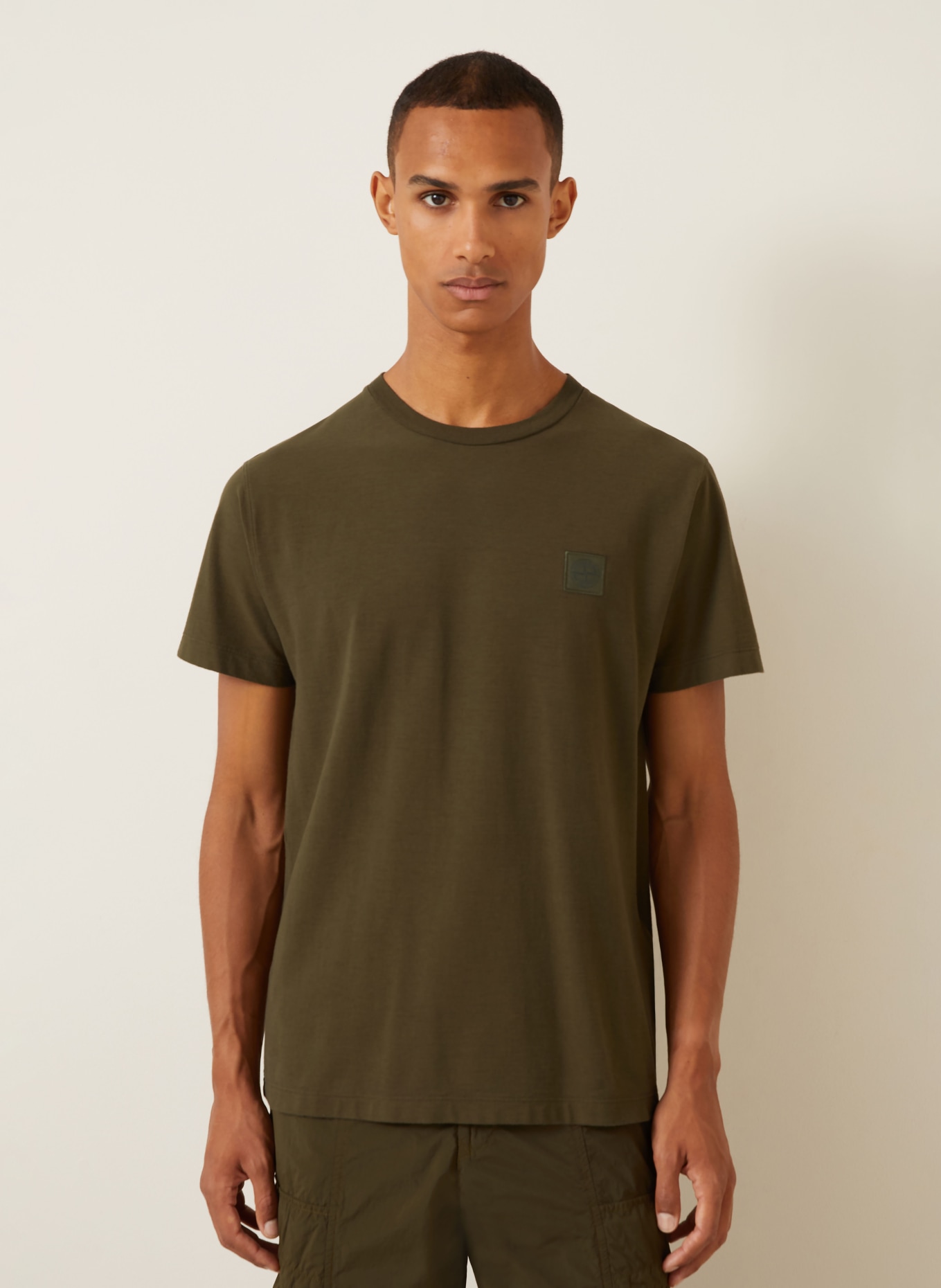 STONE ISLAND T-Shirt GHOST: KHAKI
