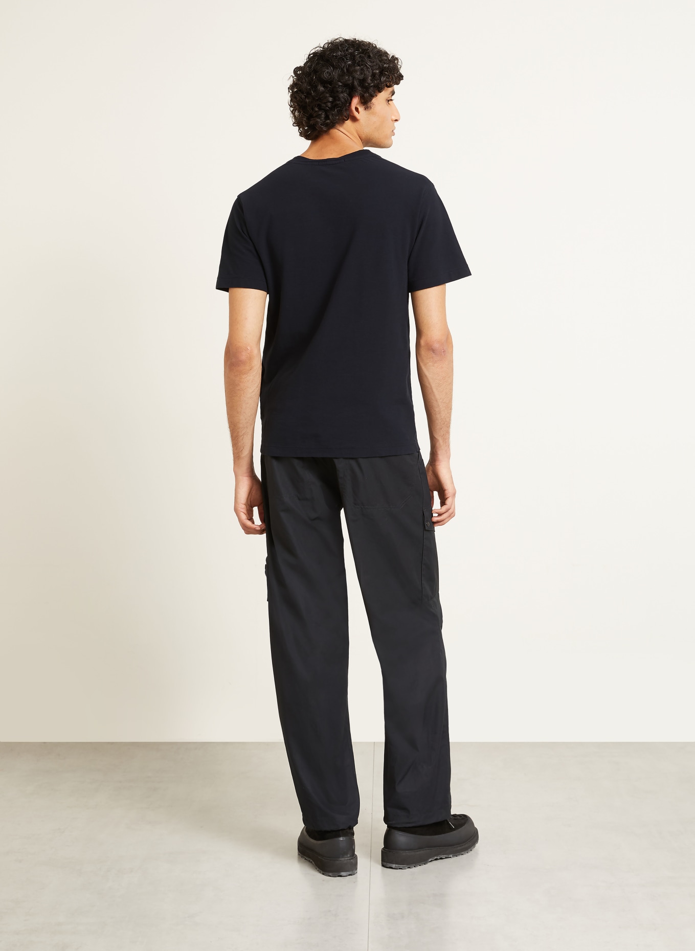 STONE ISLAND T-shirt GHOST: DONKERBLAUW