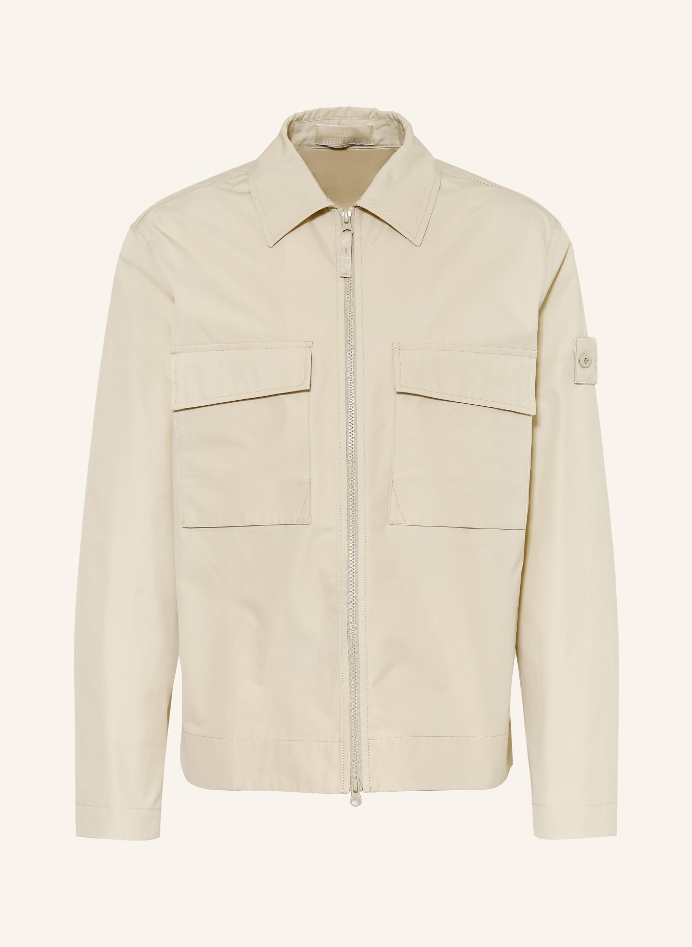 STONE ISLAND Overshirt GHOST: BEIGE