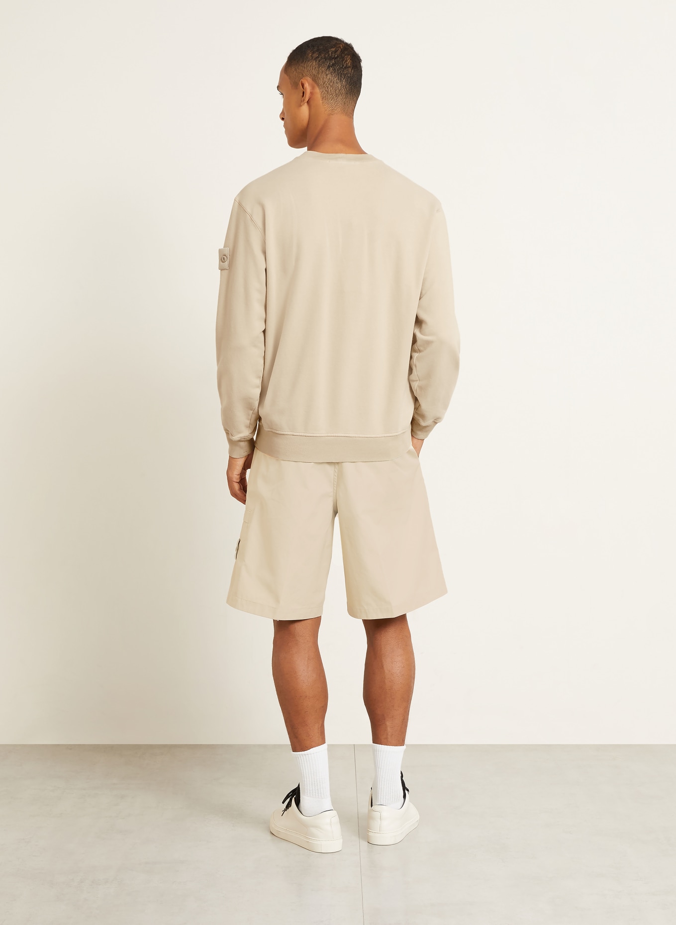 STONE ISLAND Sweatshirt: BEIGE