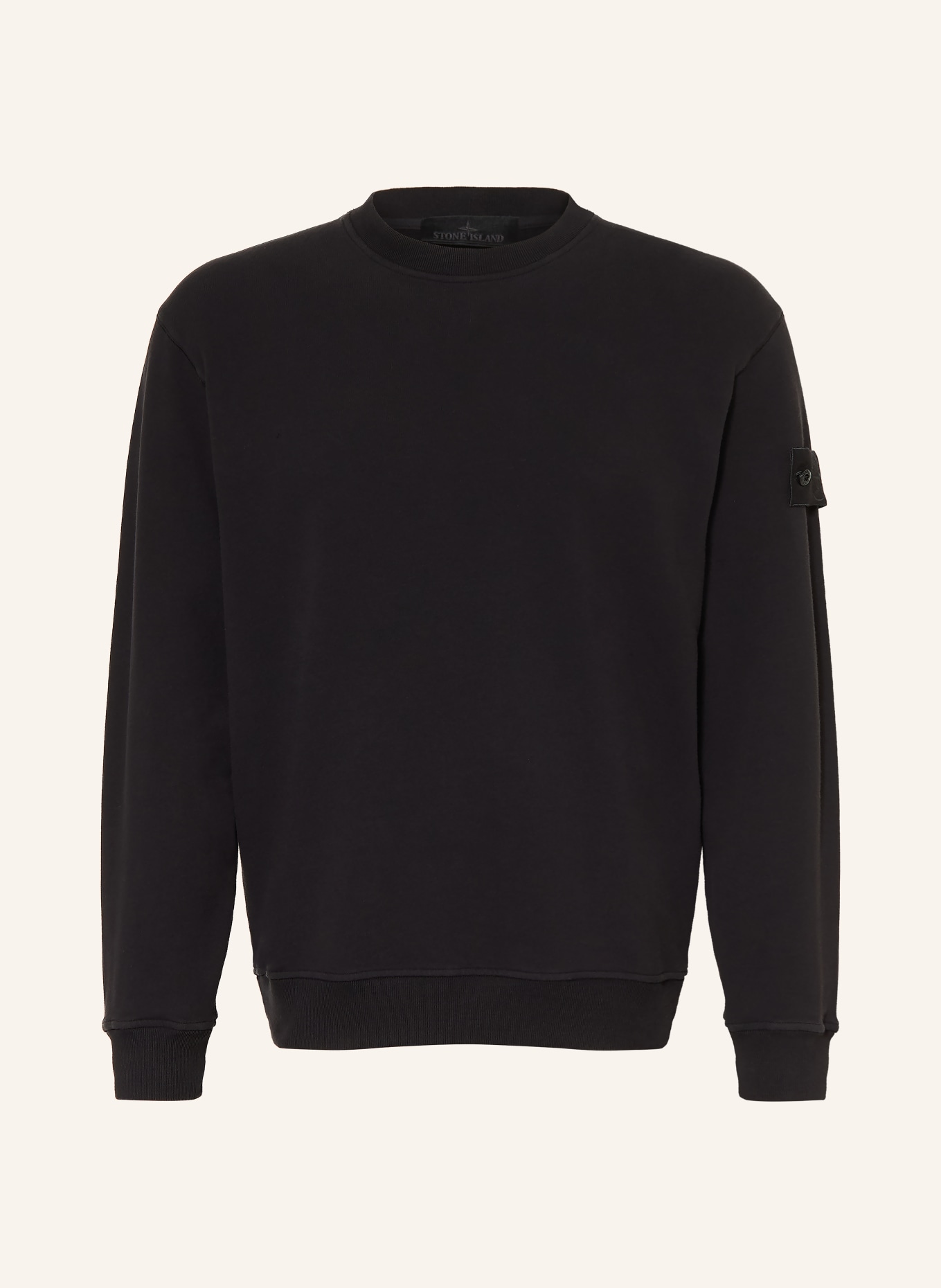 STONE ISLAND Sweatshirt: SCHWARZ