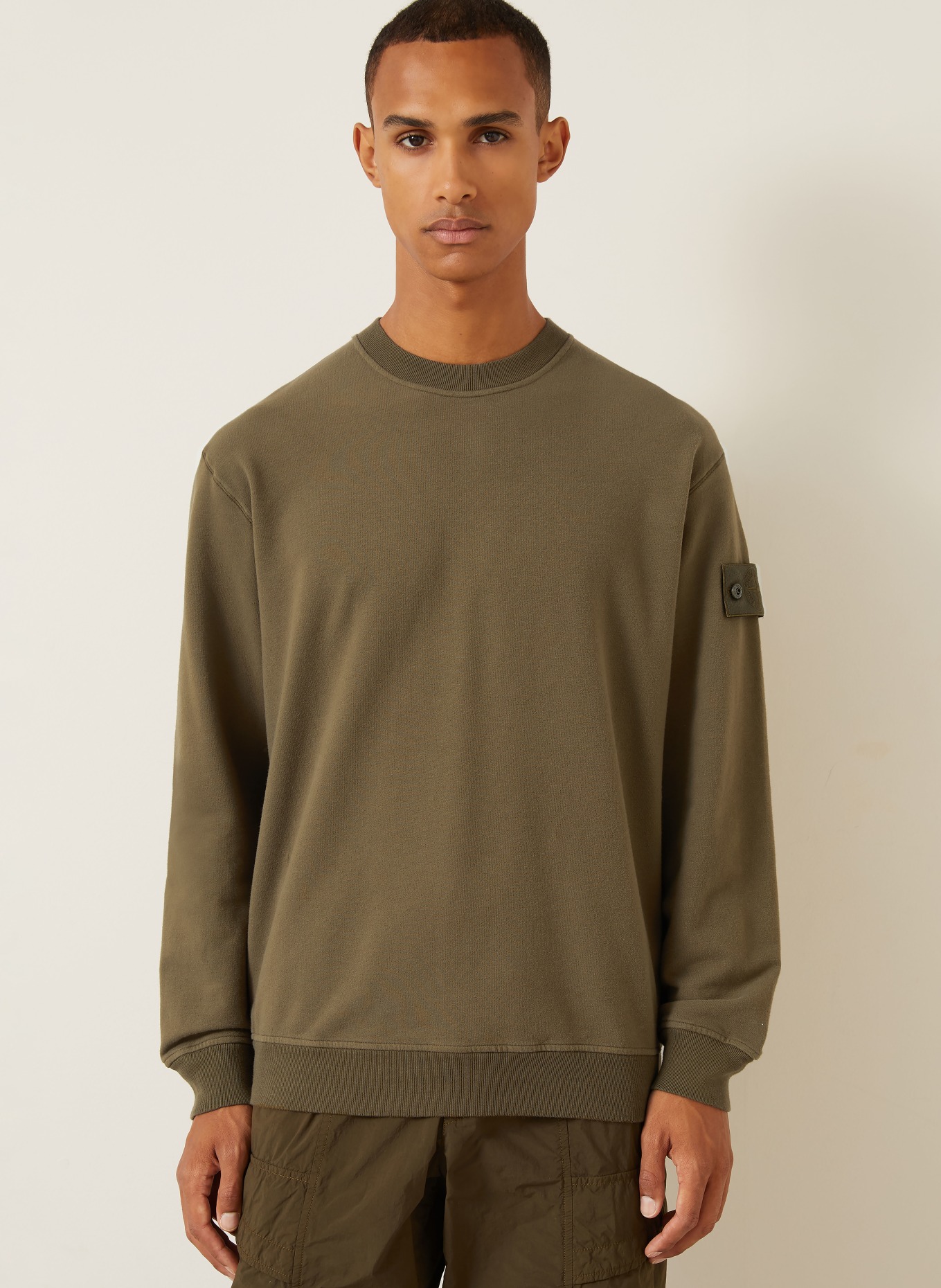 STONE ISLAND Sweatshirt: KAKI