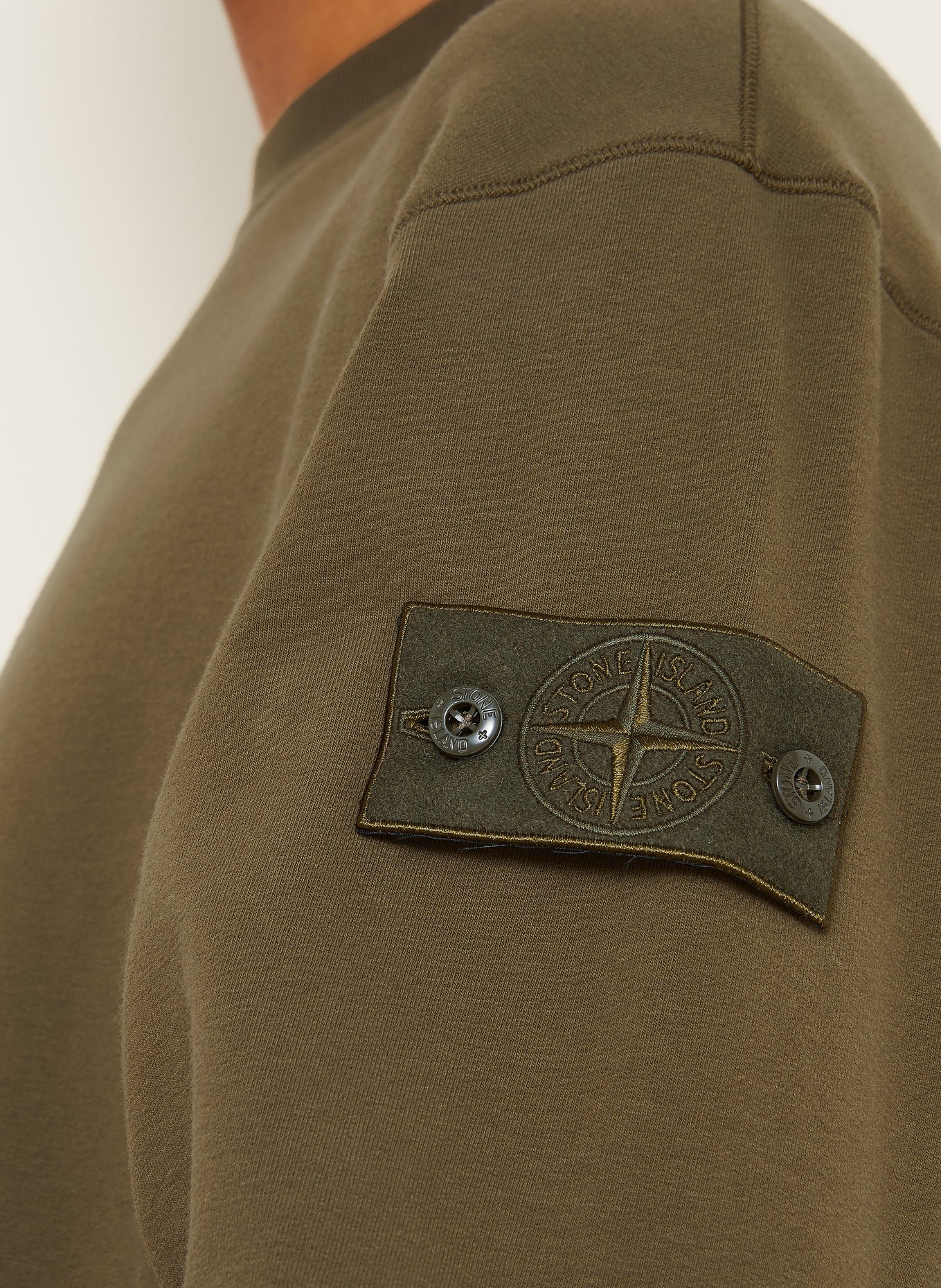 STONE ISLAND Sweatshirt: KAKI