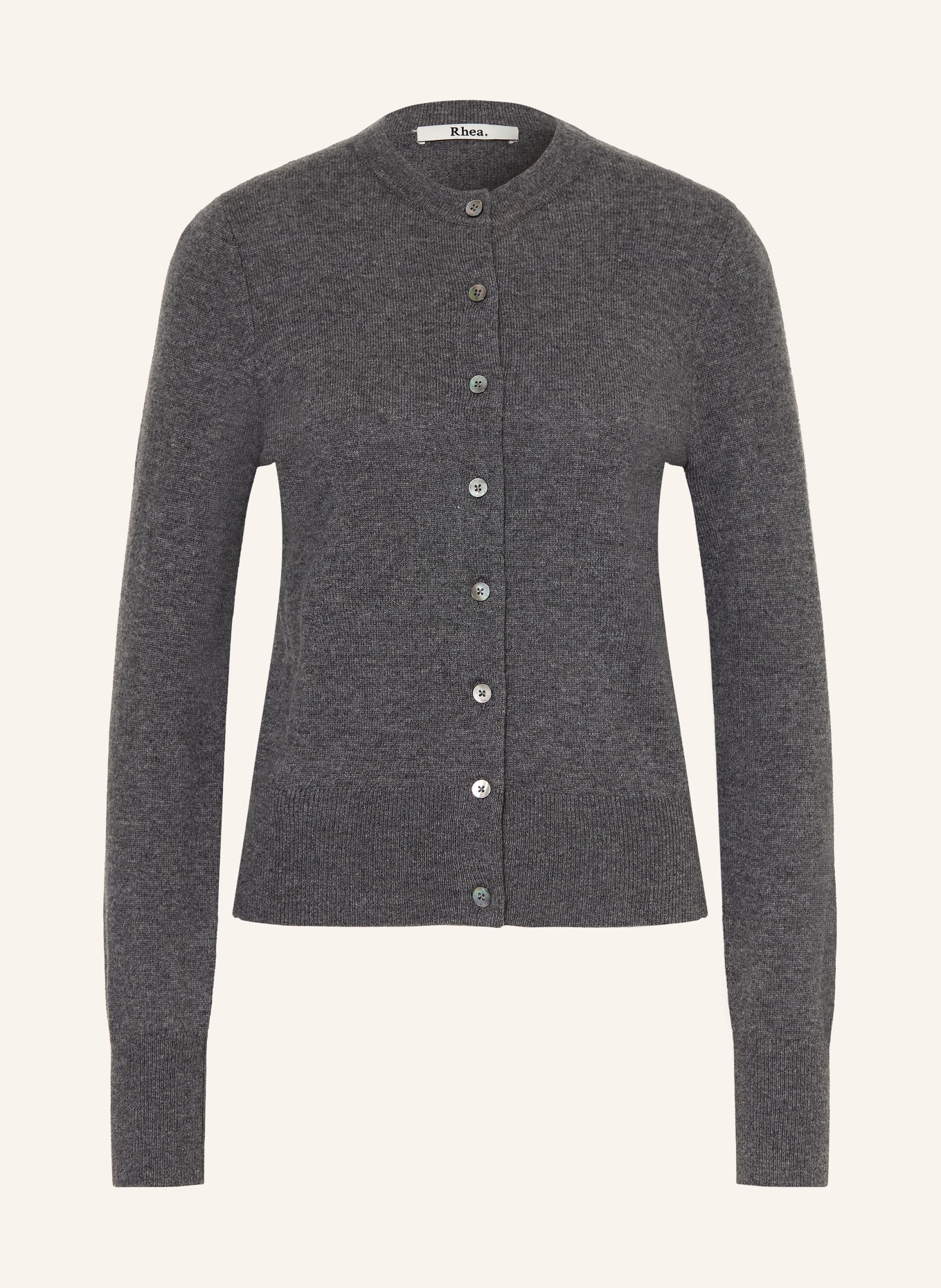 Rhea. Cardigan: GRAY