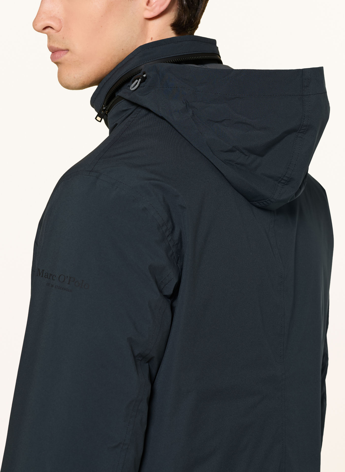 Marc O'Polo Parka: SZARONIEBIESKI