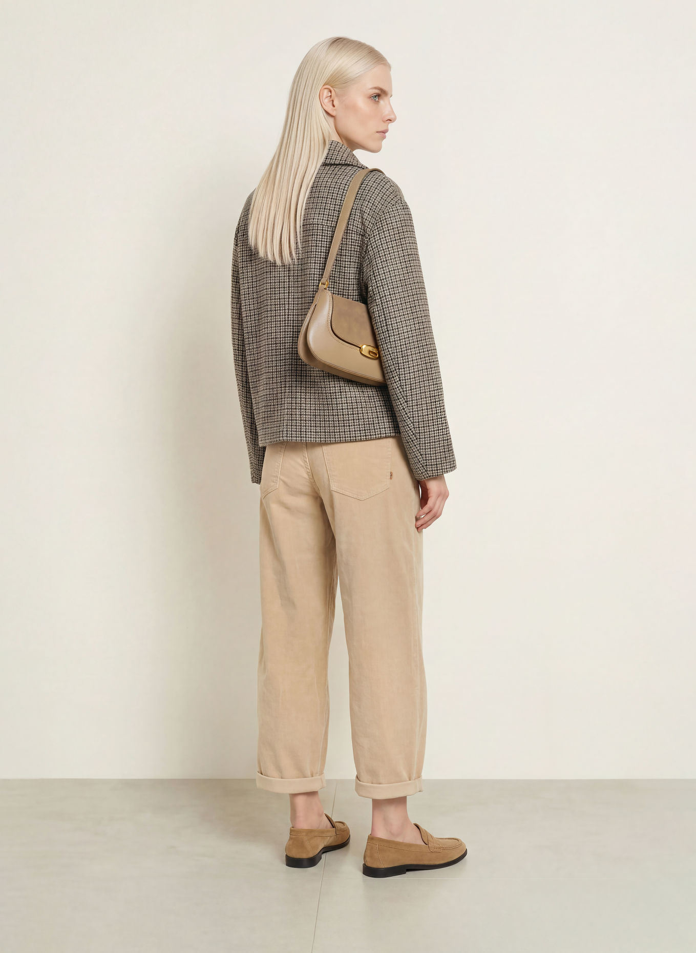 Herrlicher Cabanjacke TANKA: BRAUN / GRAU / SCHWARZ