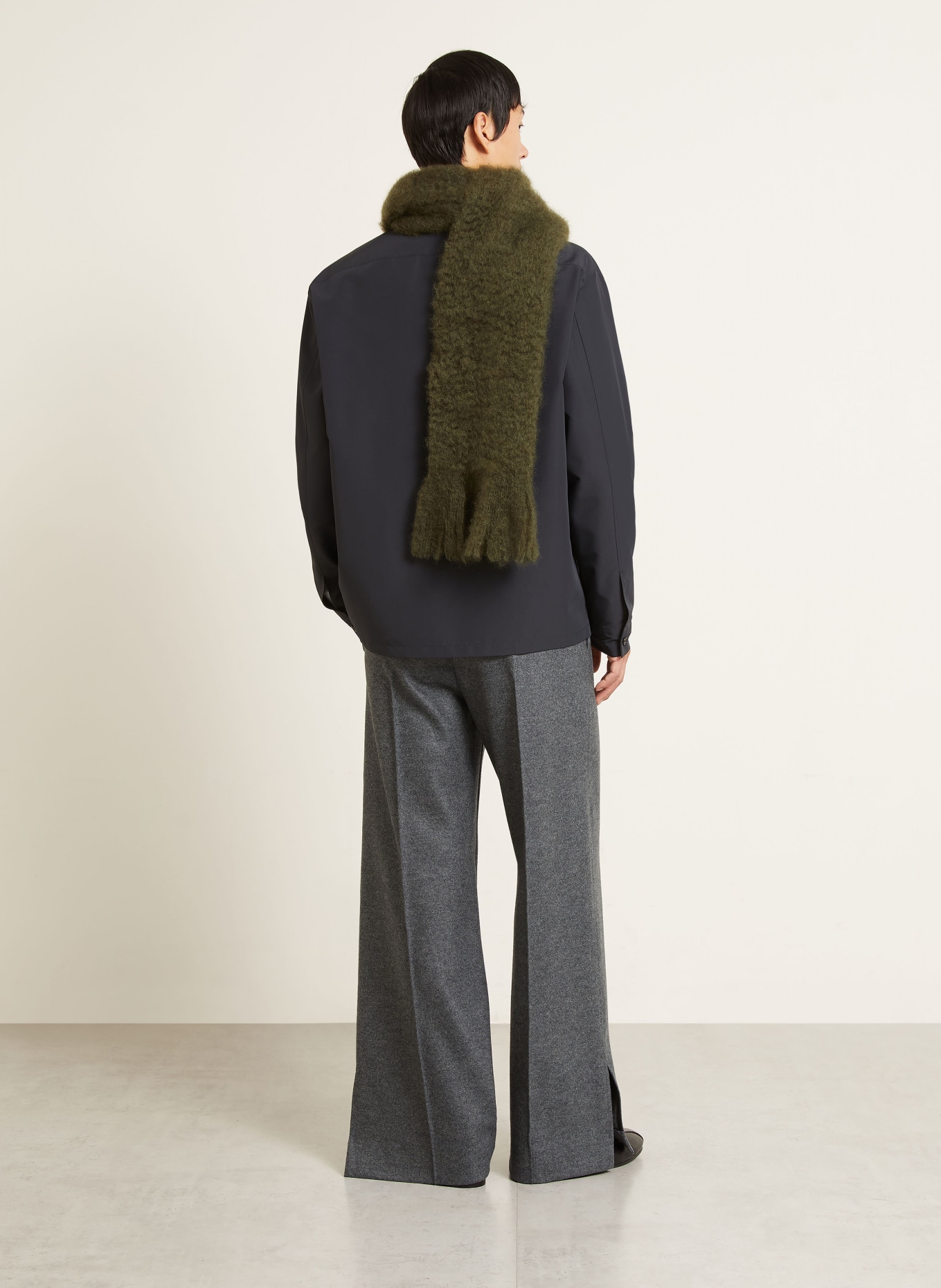 JIL SANDER Marlene-bukser: MØRKEGRÅ