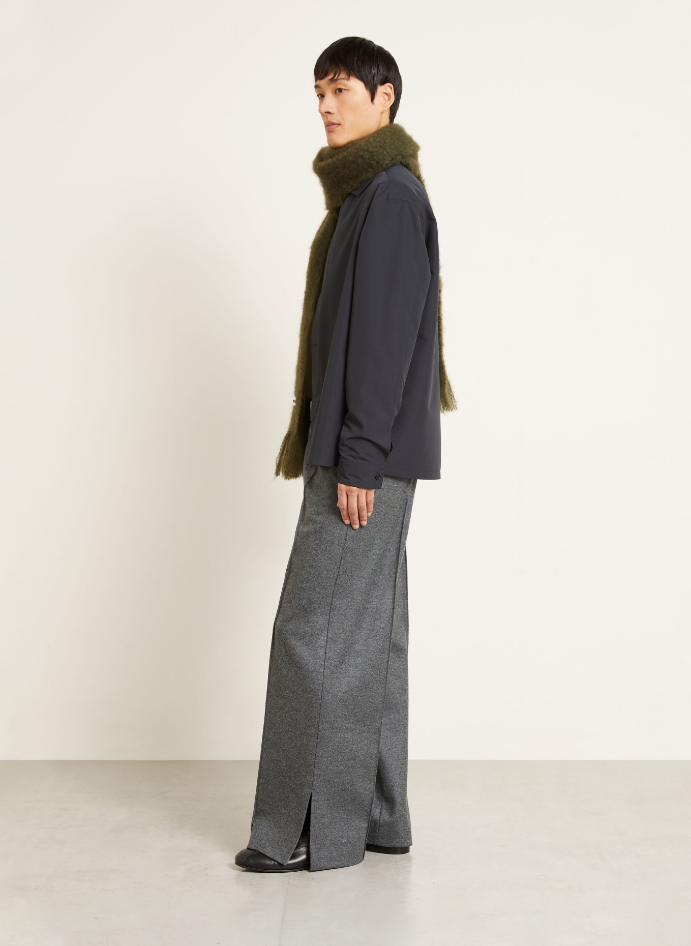 JIL SANDER Marlene-bukser: MØRKEGRÅ