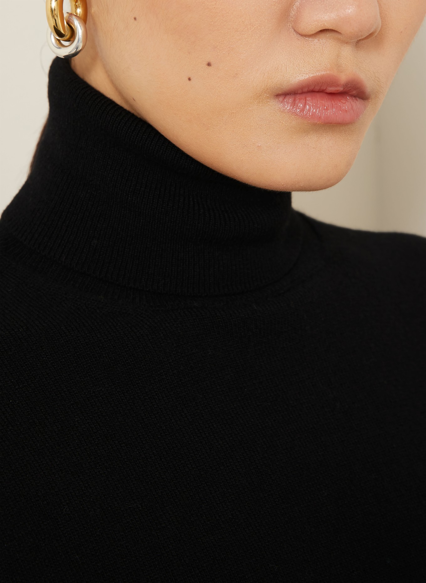 JIL SANDER Polotröja: SVART