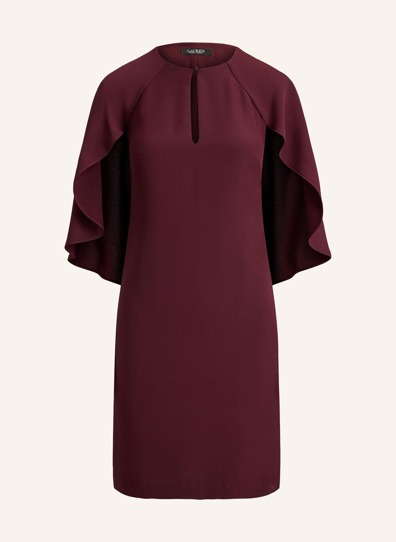 LAUREN RALPH LAUREN Rochie de cocktail: ROȘU ÎNCHIS