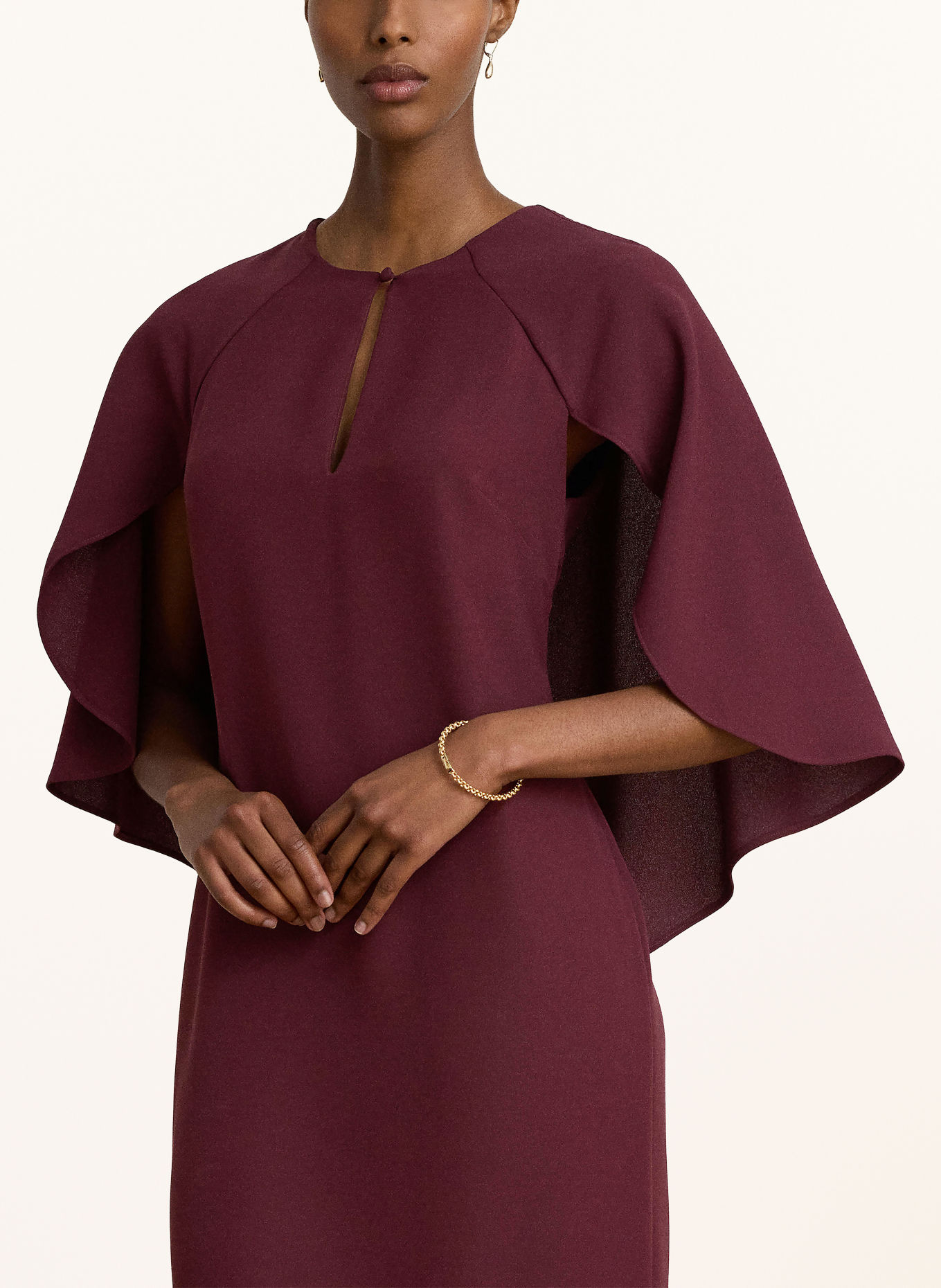 LAUREN RALPH LAUREN Rochie de cocktail: ROȘU ÎNCHIS