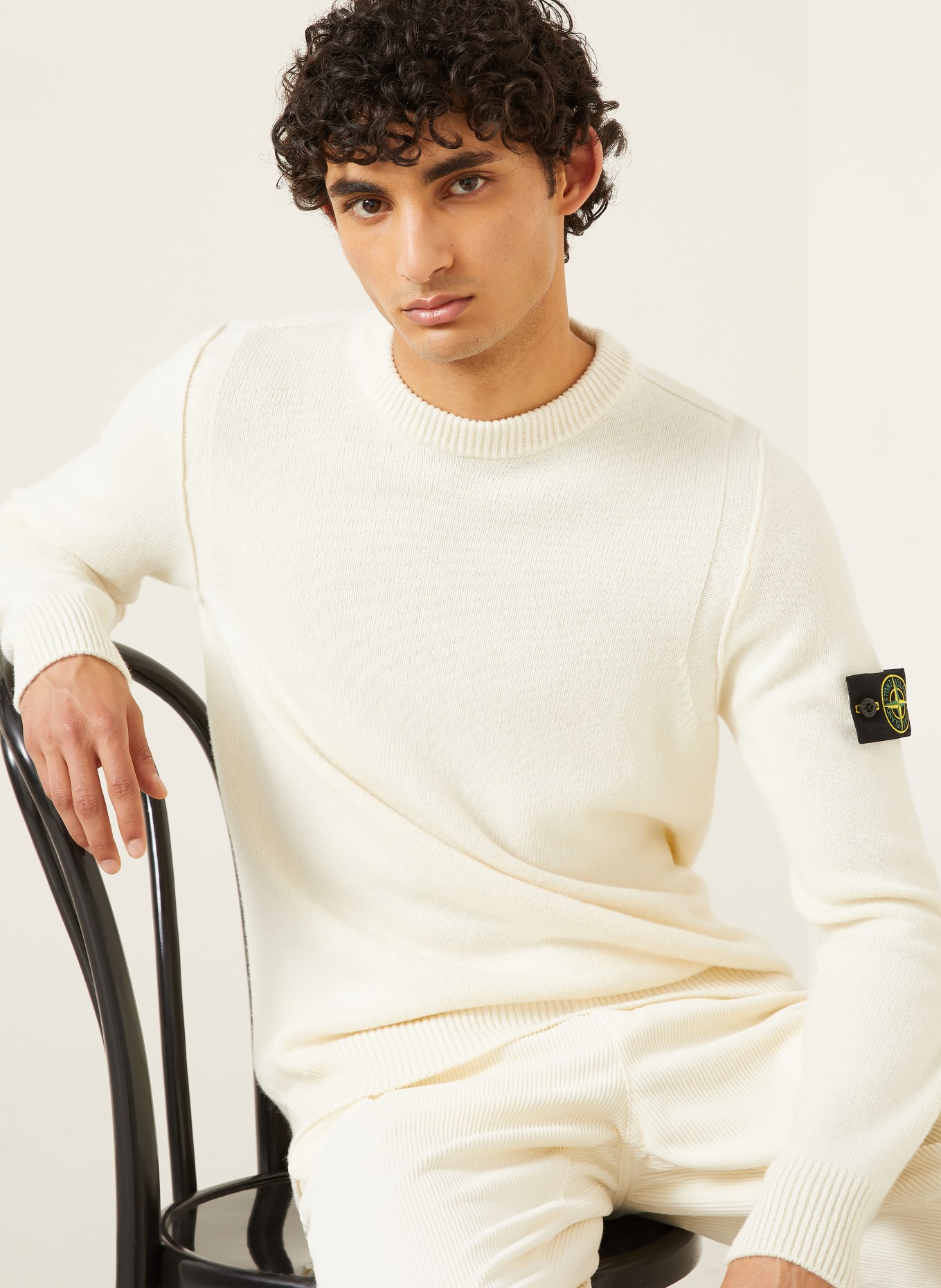 STONE ISLAND Trui: ECRU